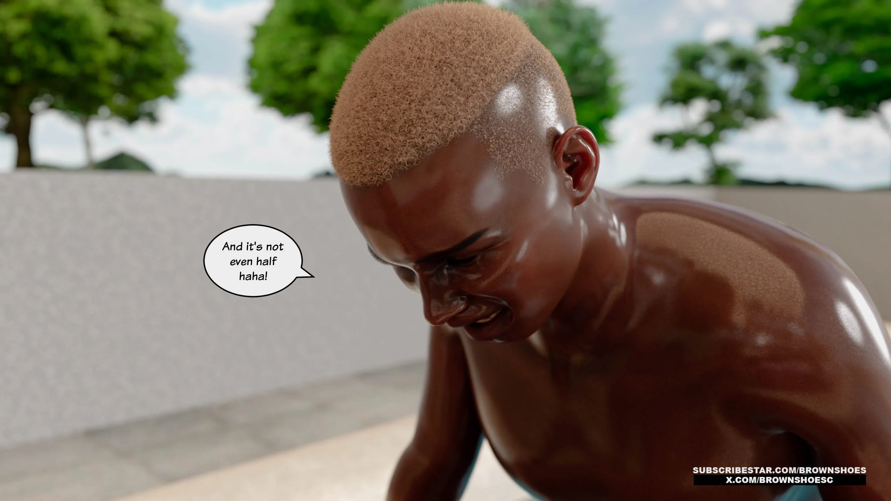 Blacked Home 11-12 [Brown Shoes], Blacked Home 12, page 123 of 169
