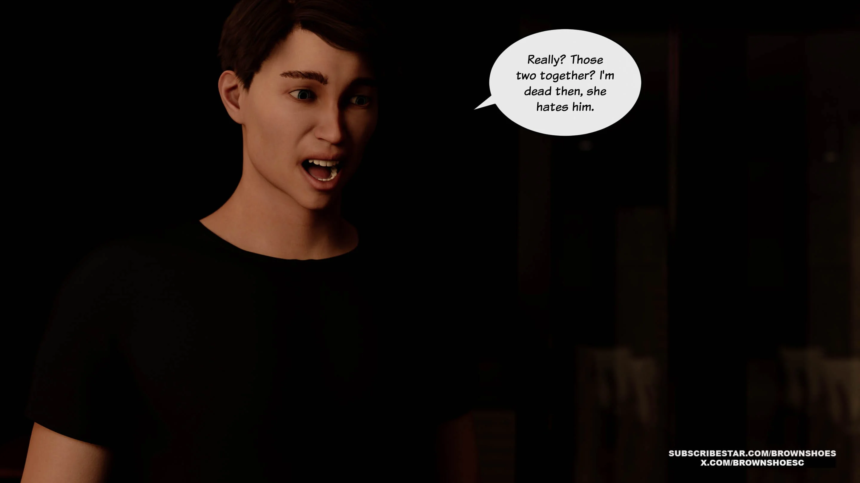 Blacked Home 11-12 [Brown Shoes], Blacked Home 12, page 140 of 169