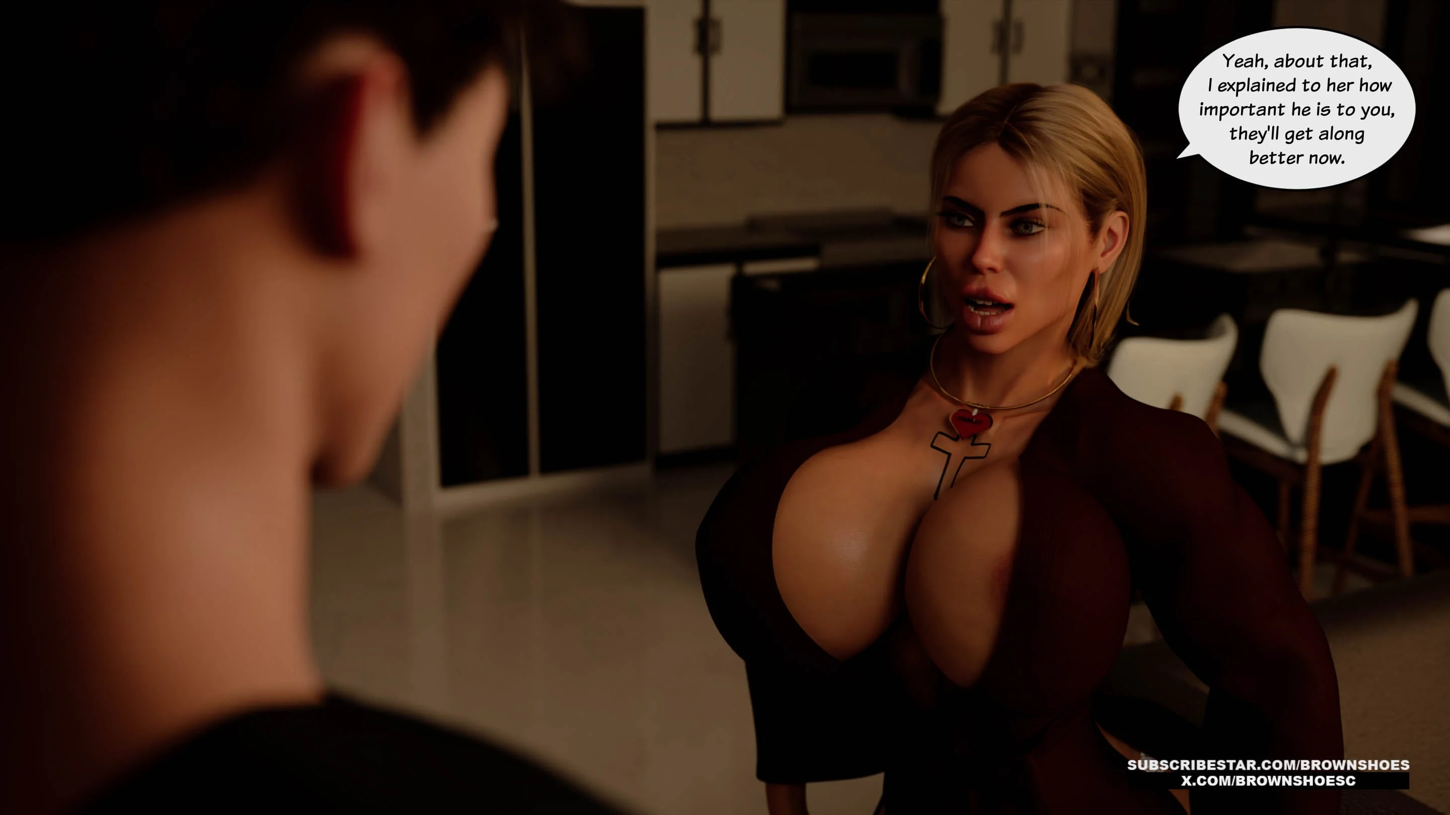 Blacked Home 11-12 [Brown Shoes], Blacked Home 12, page 141 of 169