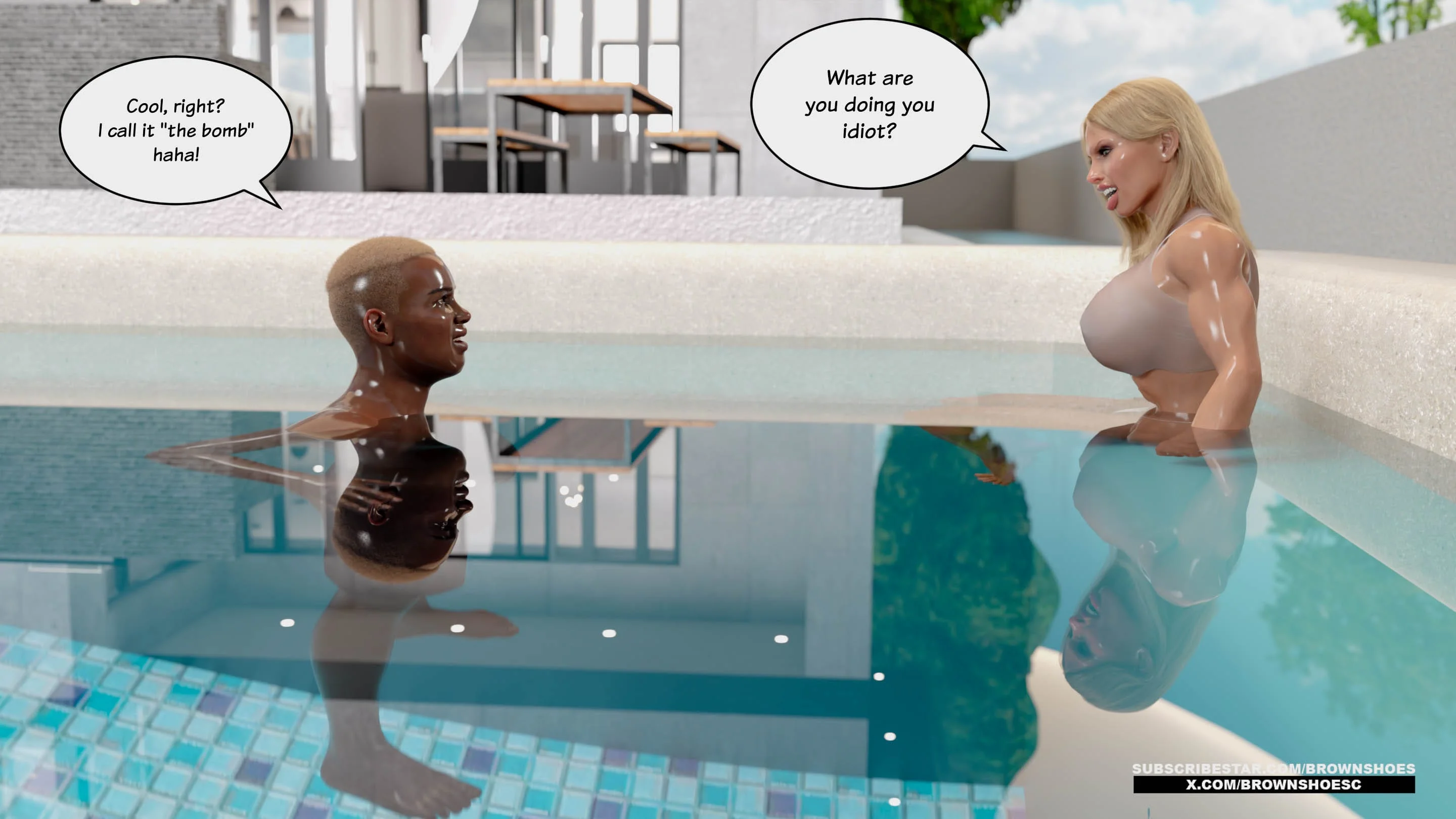 Blacked Home 11-12 [Brown Shoes], Blacked Home 12, page 23 of 169