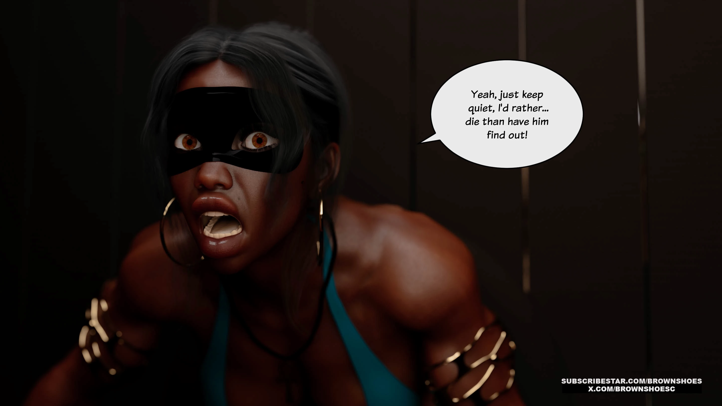 Blacked Home 11-12 [Brown Shoes], Blacked Home 11, page 35 of 64
