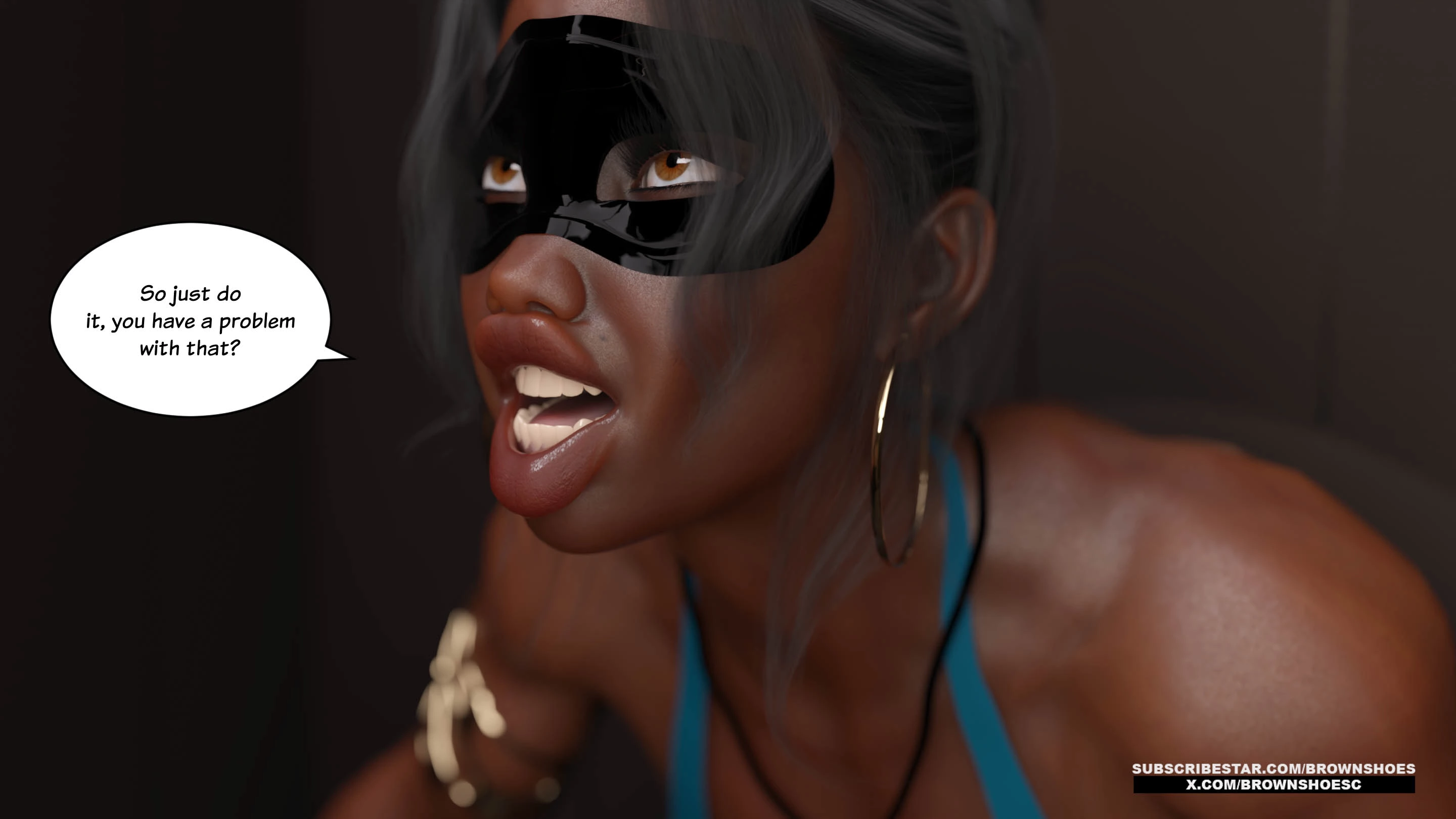 Blacked Home 11-12 [Brown Shoes], Blacked Home 11, page 56 of 64