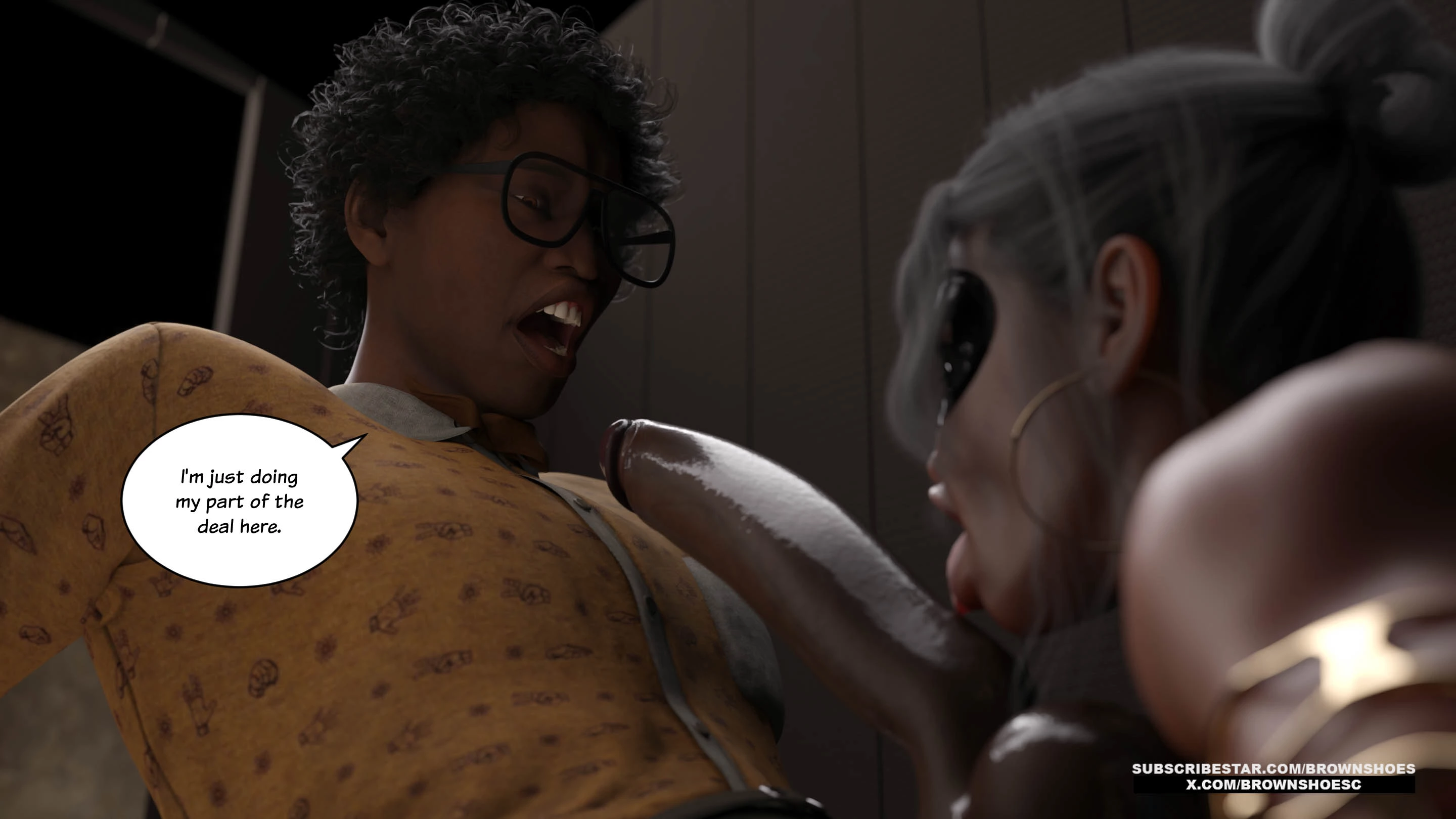 Blacked Home 11-12 [Brown Shoes], Blacked Home 11, page 64 of 64