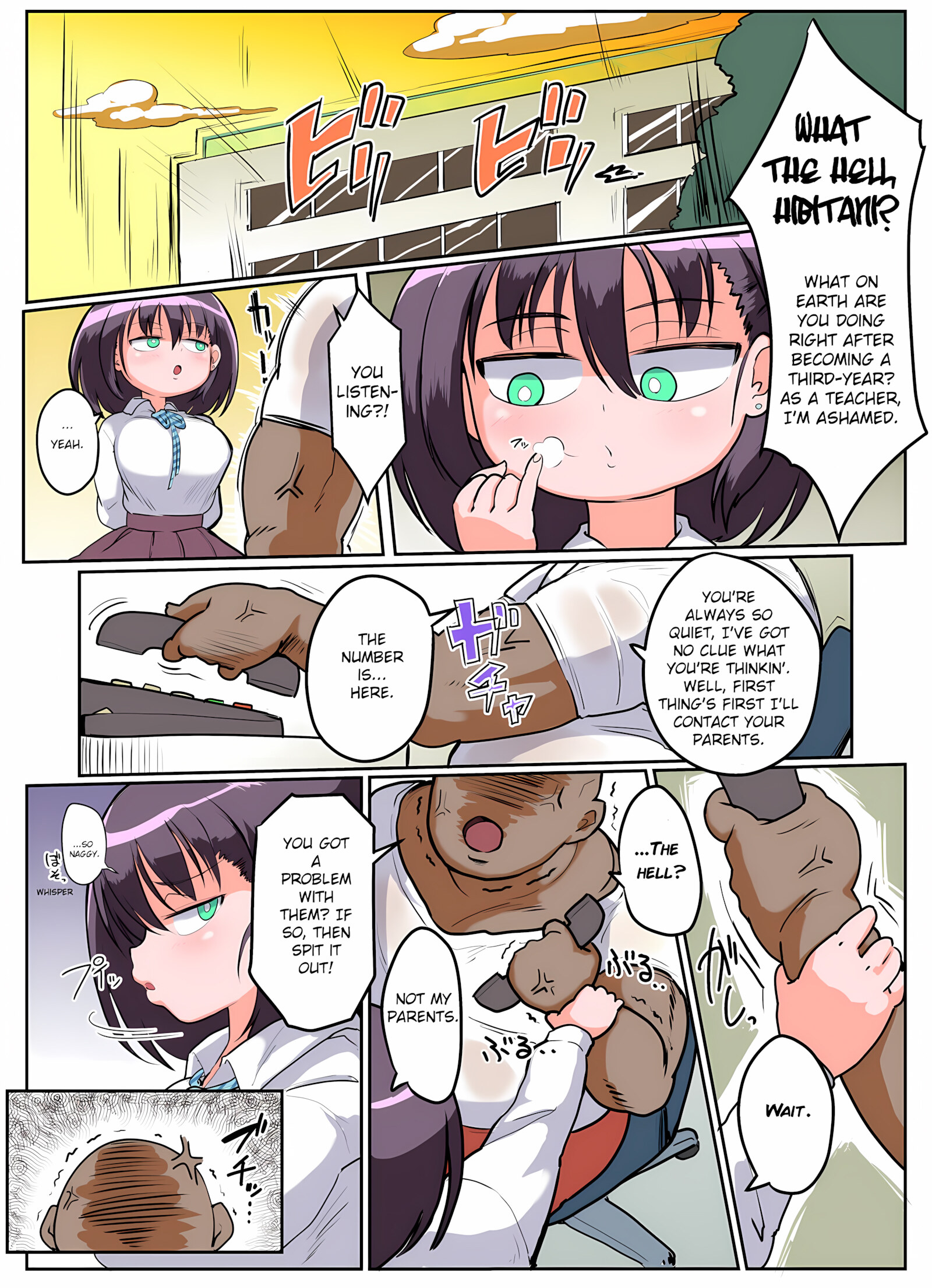 Blackmailed SchoolGirl By Her Sensei [Kiliu], Blackmailed SchoolGirl By Her Sensei, page 2 of 30