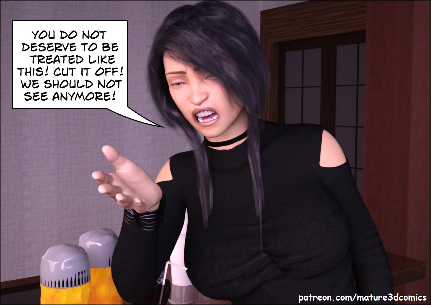 Blame The Virus [Mature3dcomics], Blame The Virus 5, page 2 of 31