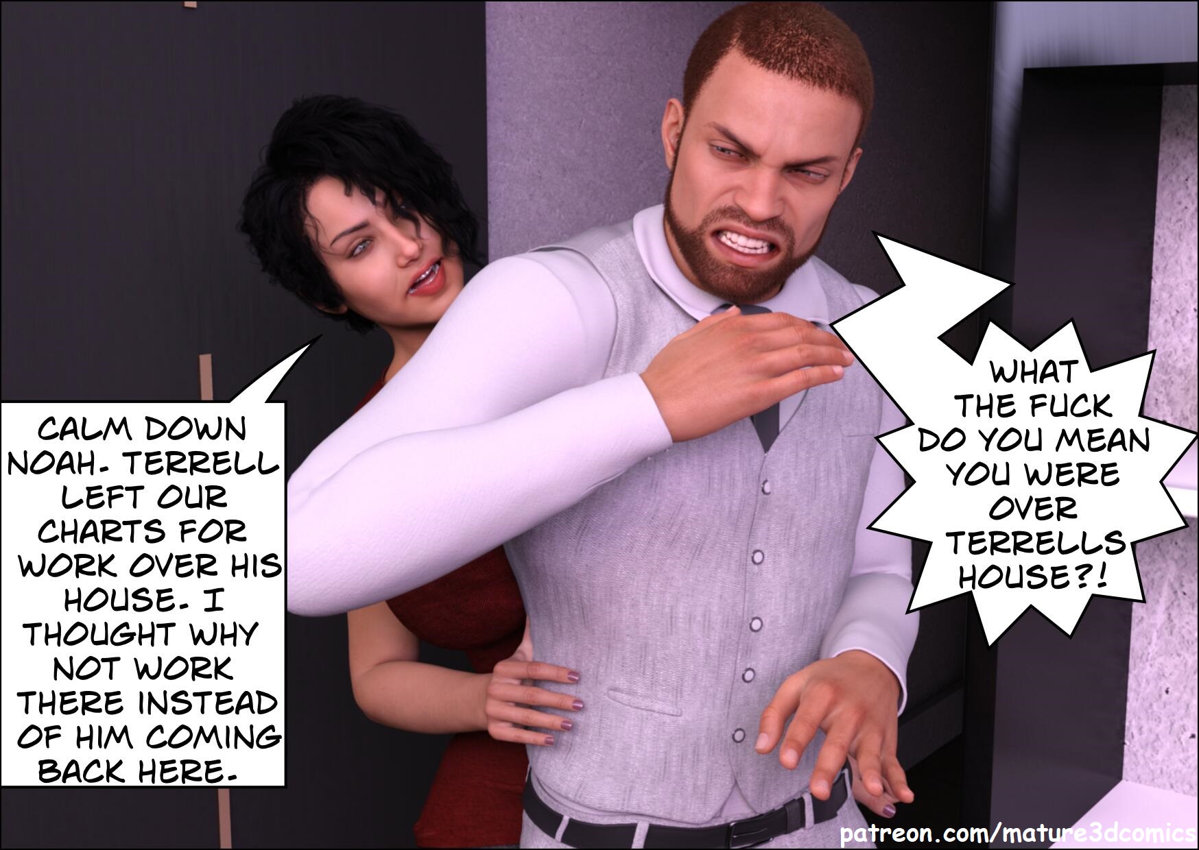 Blame The Virus [Mature3dcomics], Blame The Virus 4, page 2 of 43