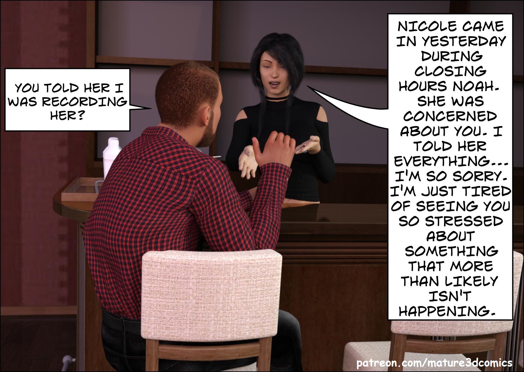 Blame The Virus [Mature3dcomics], Blame The Virus 4, page 30 of 43