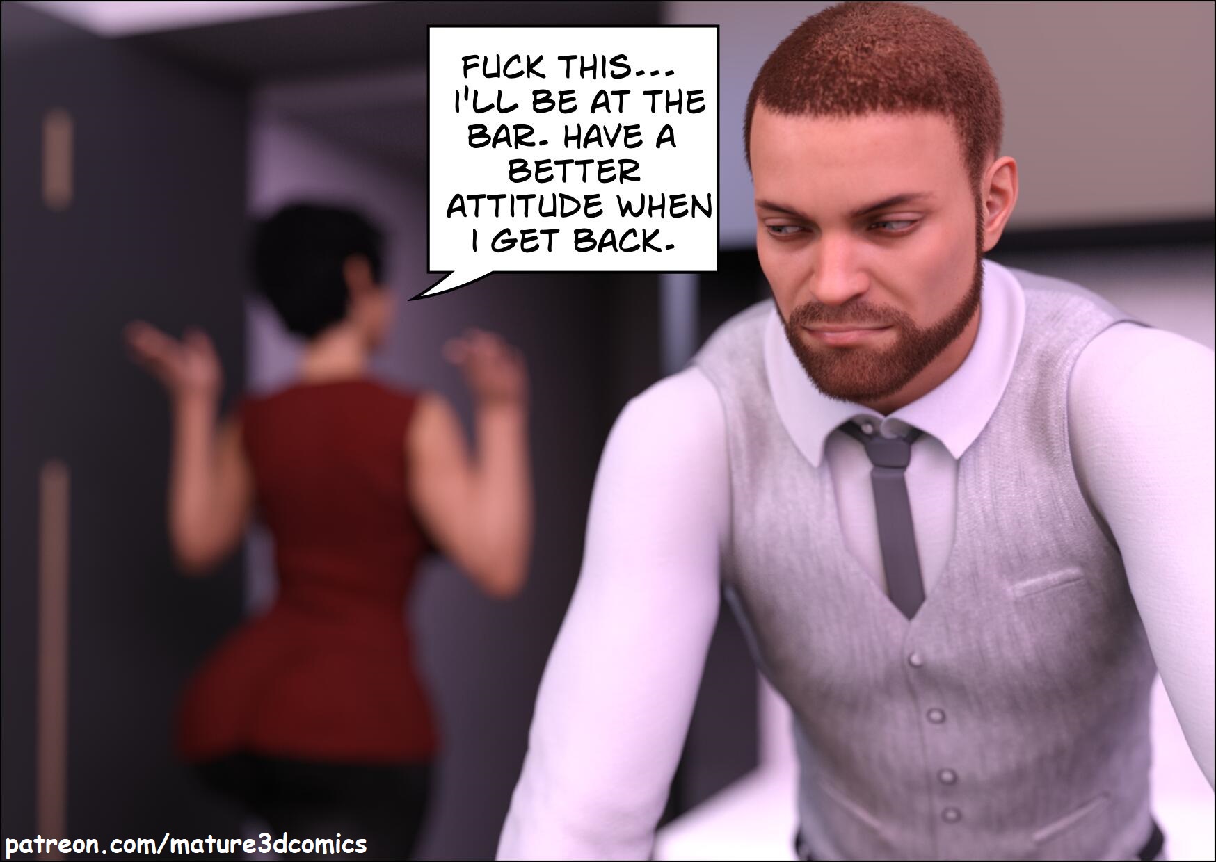Blame The Virus [Mature3dcomics], Blame The Virus 4, page 5 of 43