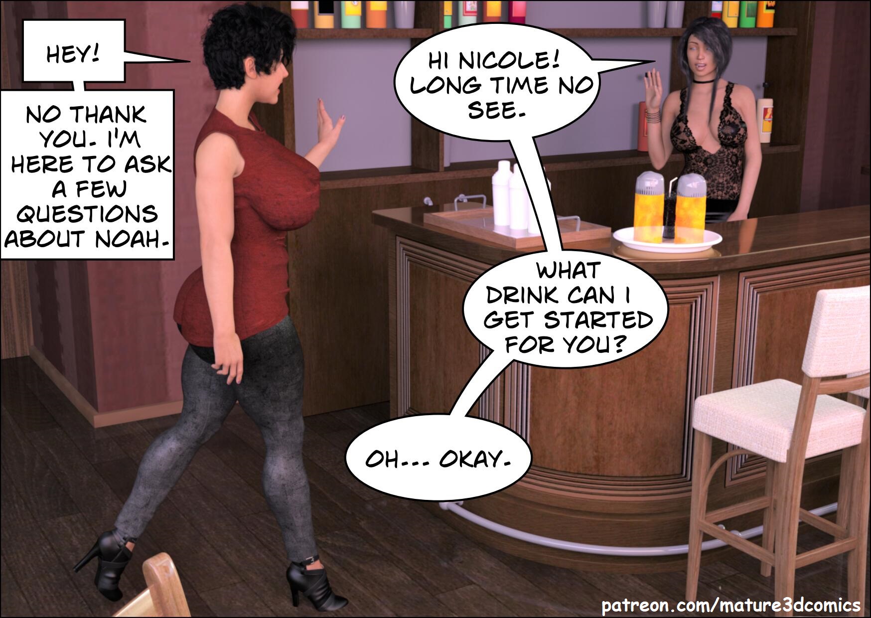 Blame The Virus [Mature3dcomics], Blame The Virus 4, page 7 of 43