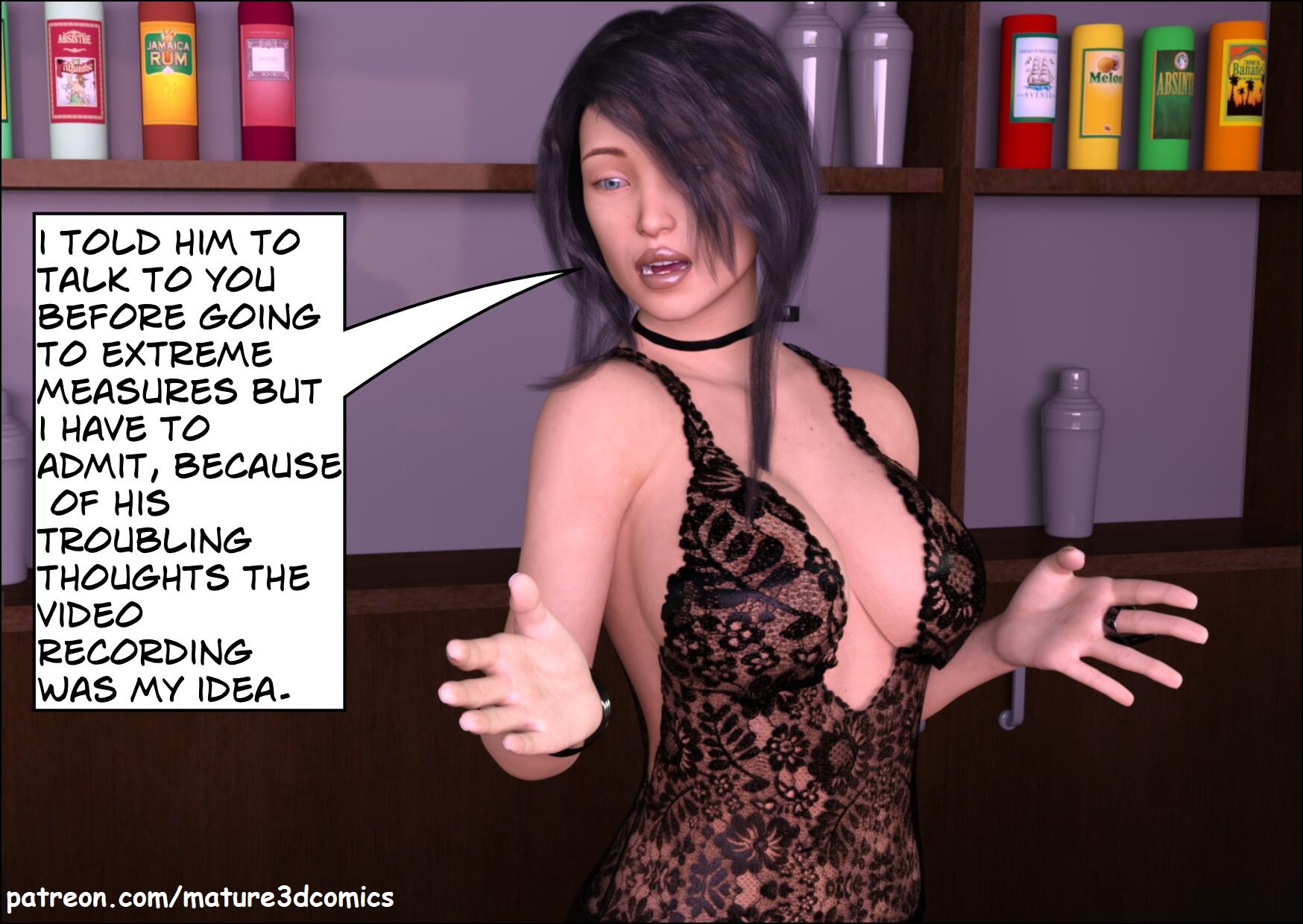 Blame The Virus [Mature3dcomics], Blame The Virus 4, page 9 of 43