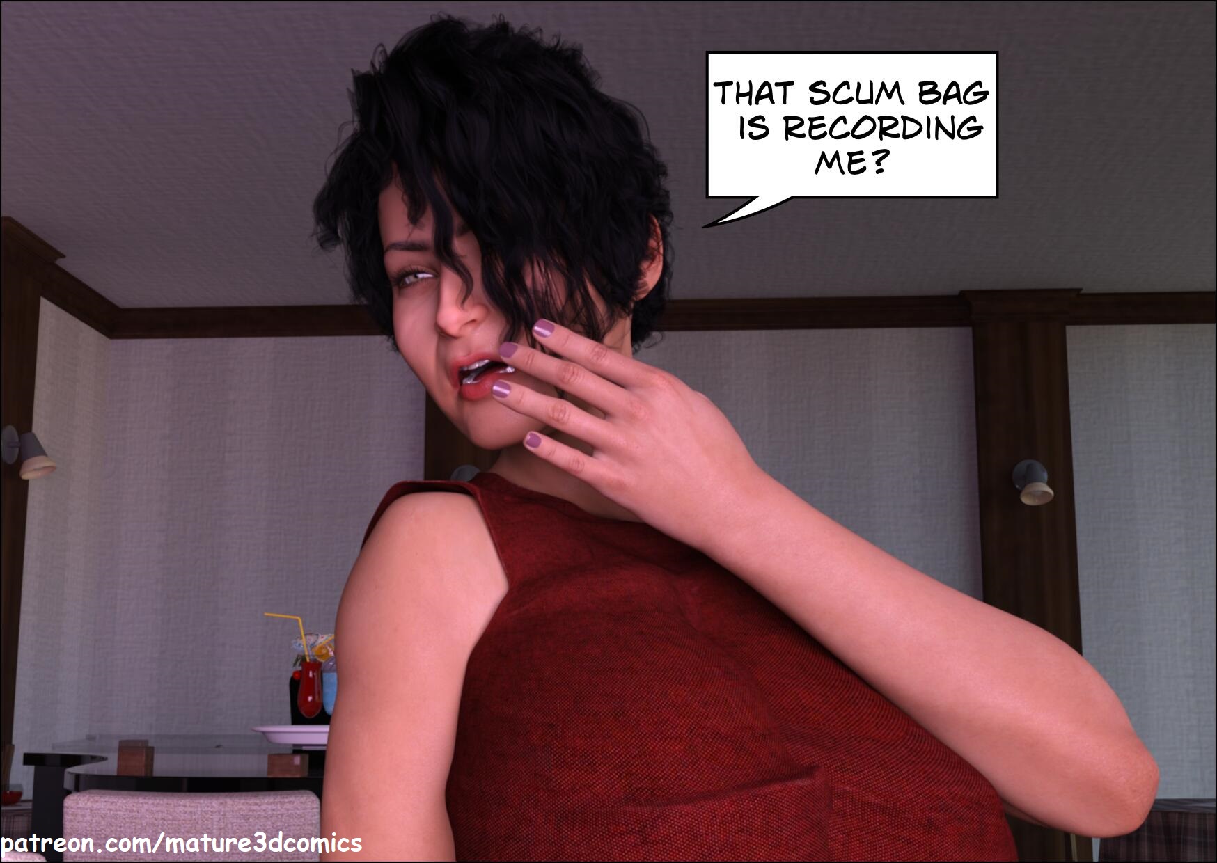 Blame The Virus [Mature3dcomics], Blame The Virus 4, page 10 of 43