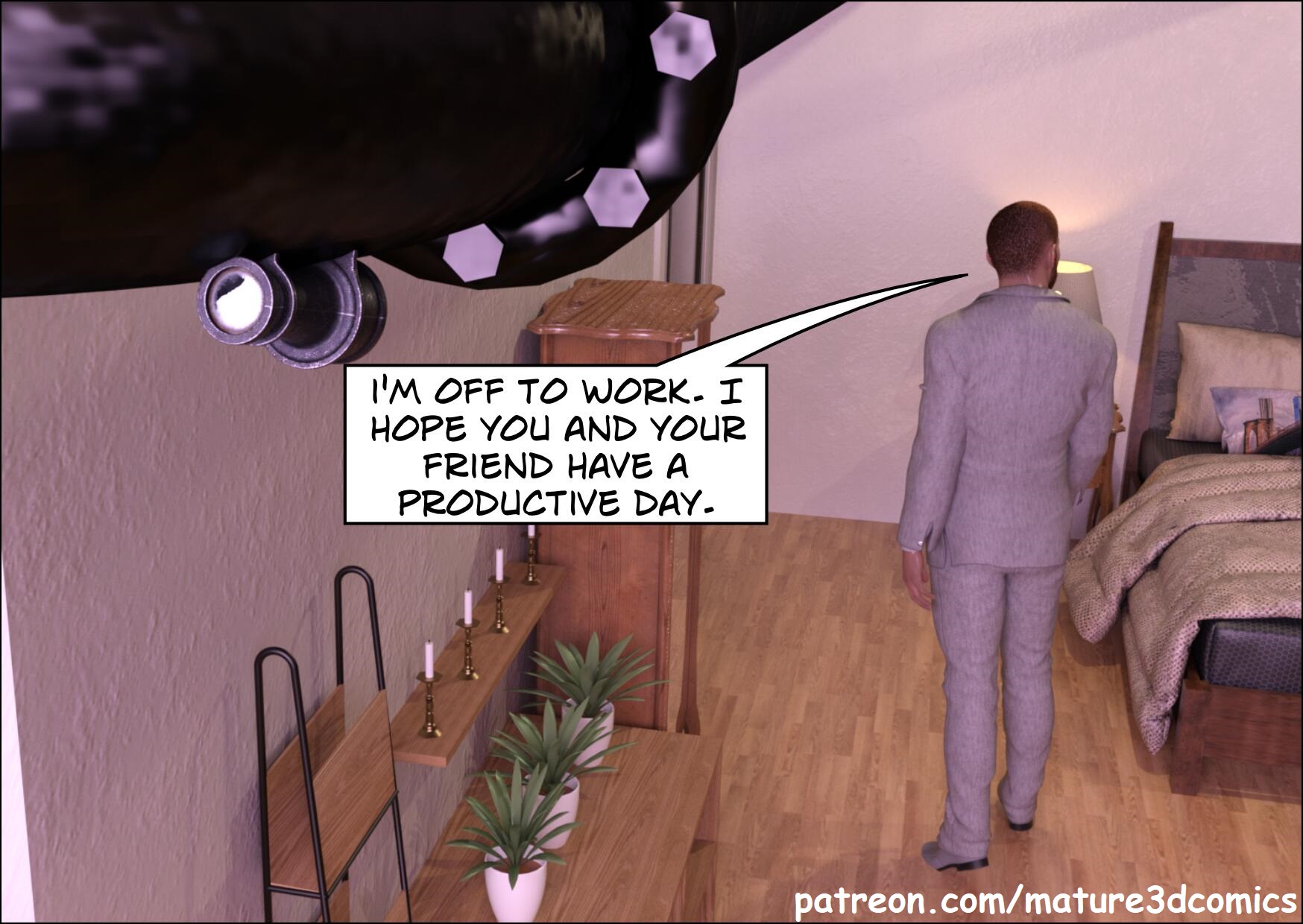 Blame The Virus [Mature3dcomics], Blame The Virus 3, page 3 of 35