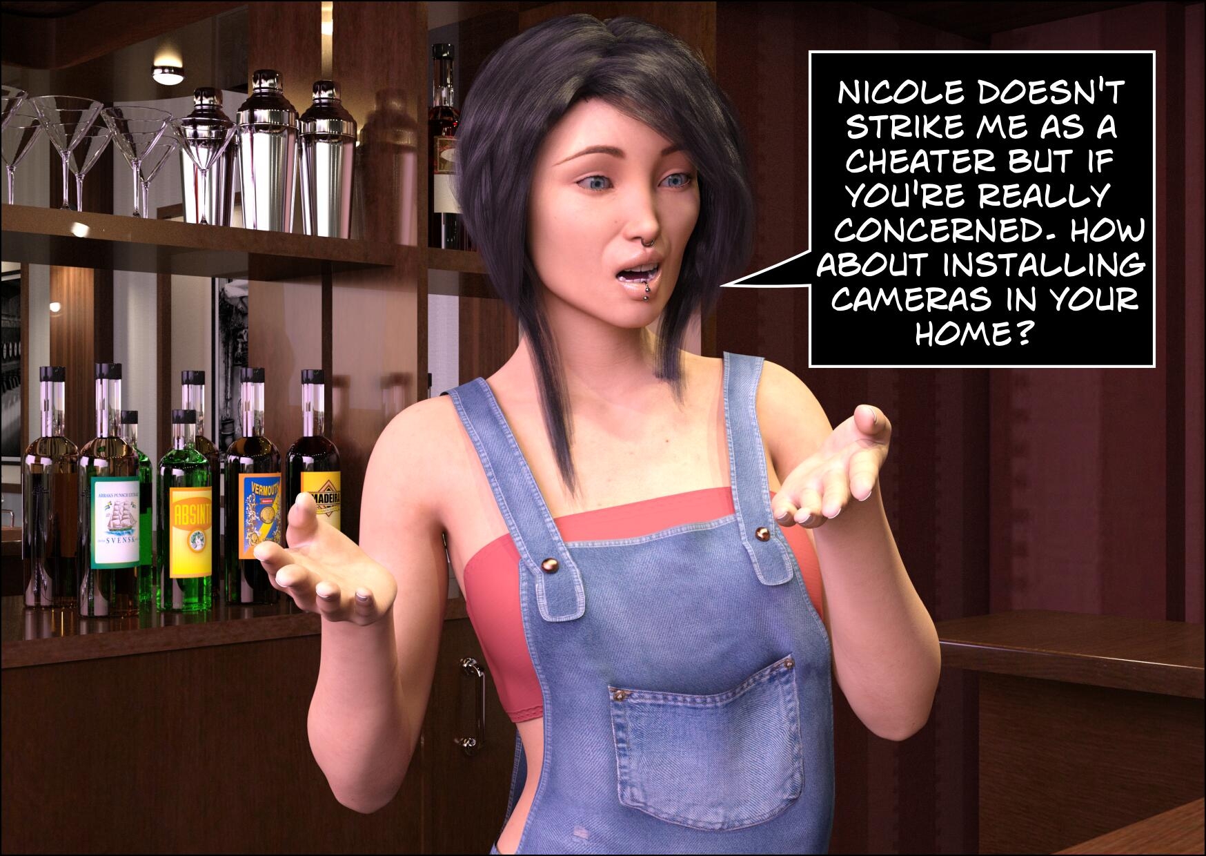 Blame The Virus [Mature3dcomics], Blame The Virus 2, page 18 of 44