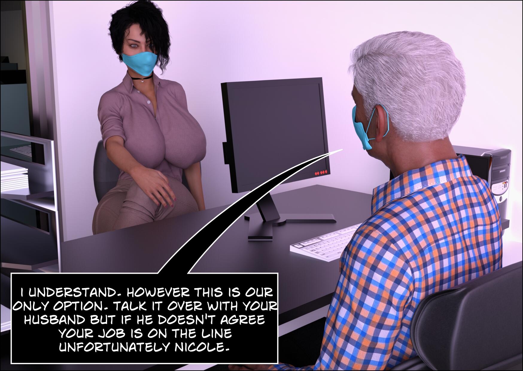 Blame The Virus [Mature3dcomics], Blame The Virus 1, page 14 of 28