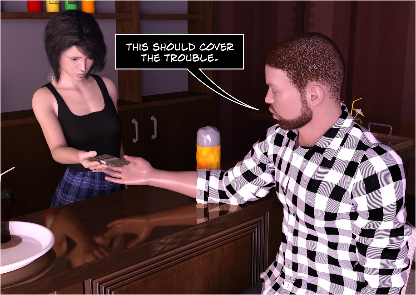 Blame The Virus [Mature3dcomics], Blame The Virus 1, page 5 of 28