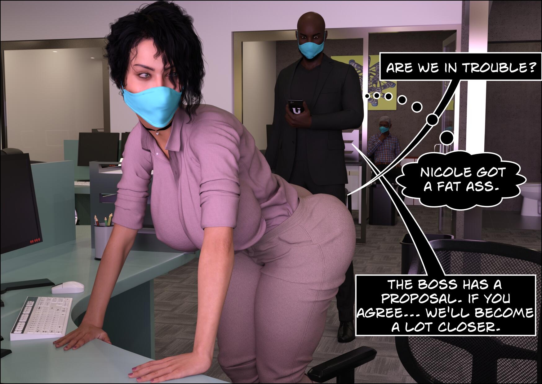 Blame The Virus [Mature3dcomics], Blame The Virus 1, page 10 of 28