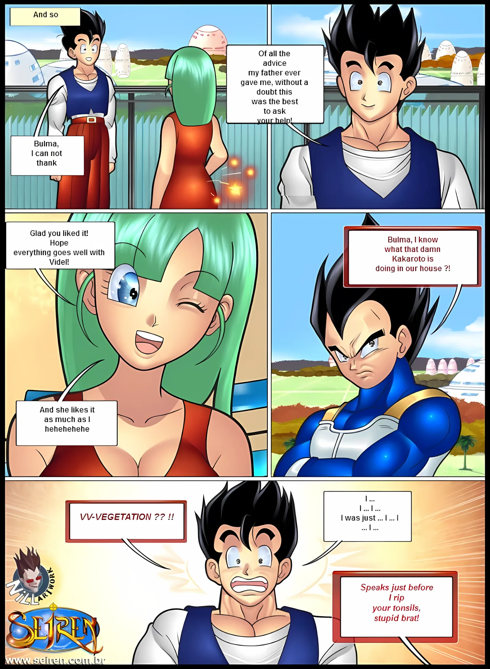 Bulma & Gohan (Dragon Ball Z) [Seiren], 1. Bulma & Gohan (Dragon Ball Z) [Seiren], page 23 of 24