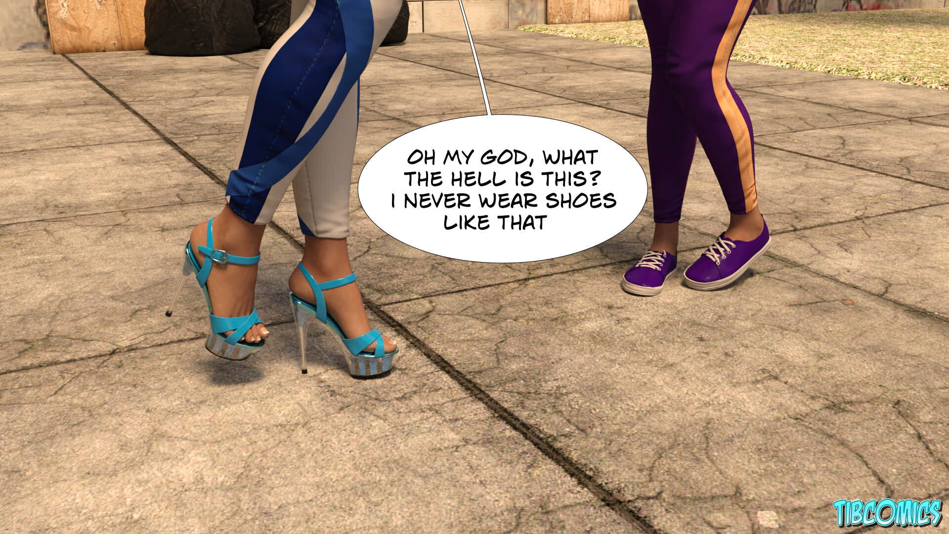 A Little Sport with my Mom [Tibcomics], A Little Sport with my Mom, page 11 of 31