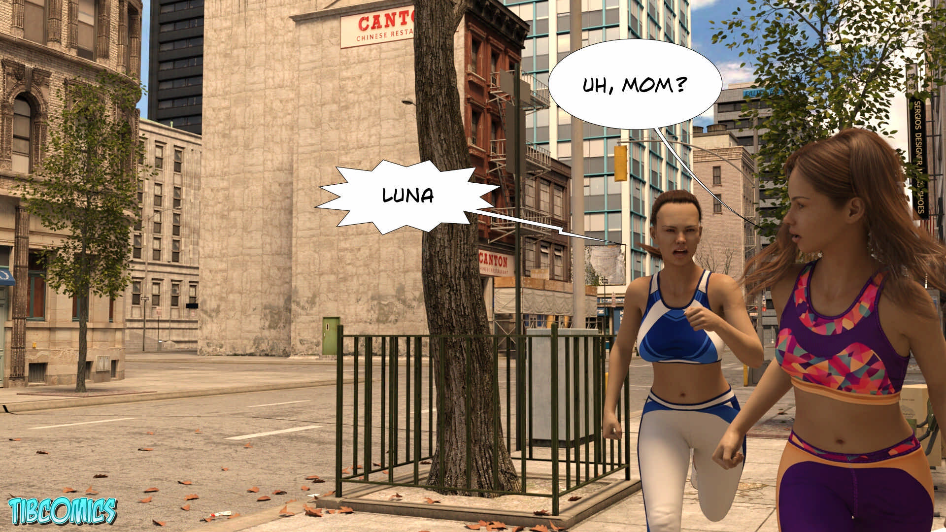 A Little Sport with my Mom [Tibcomics], A Little Sport with my Mom, page 5 of 31
