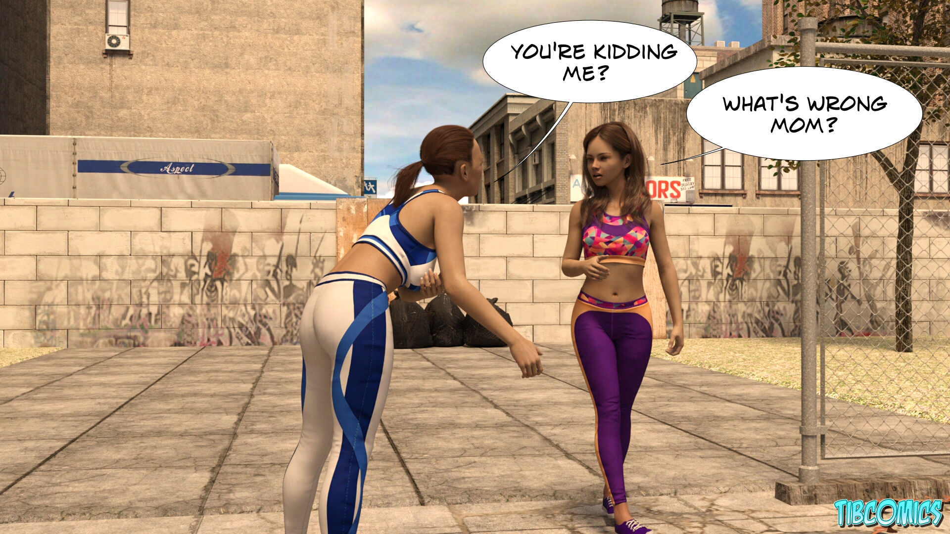 A Little Sport with my Mom [Tibcomics], A Little Sport with my Mom, page 6 of 31