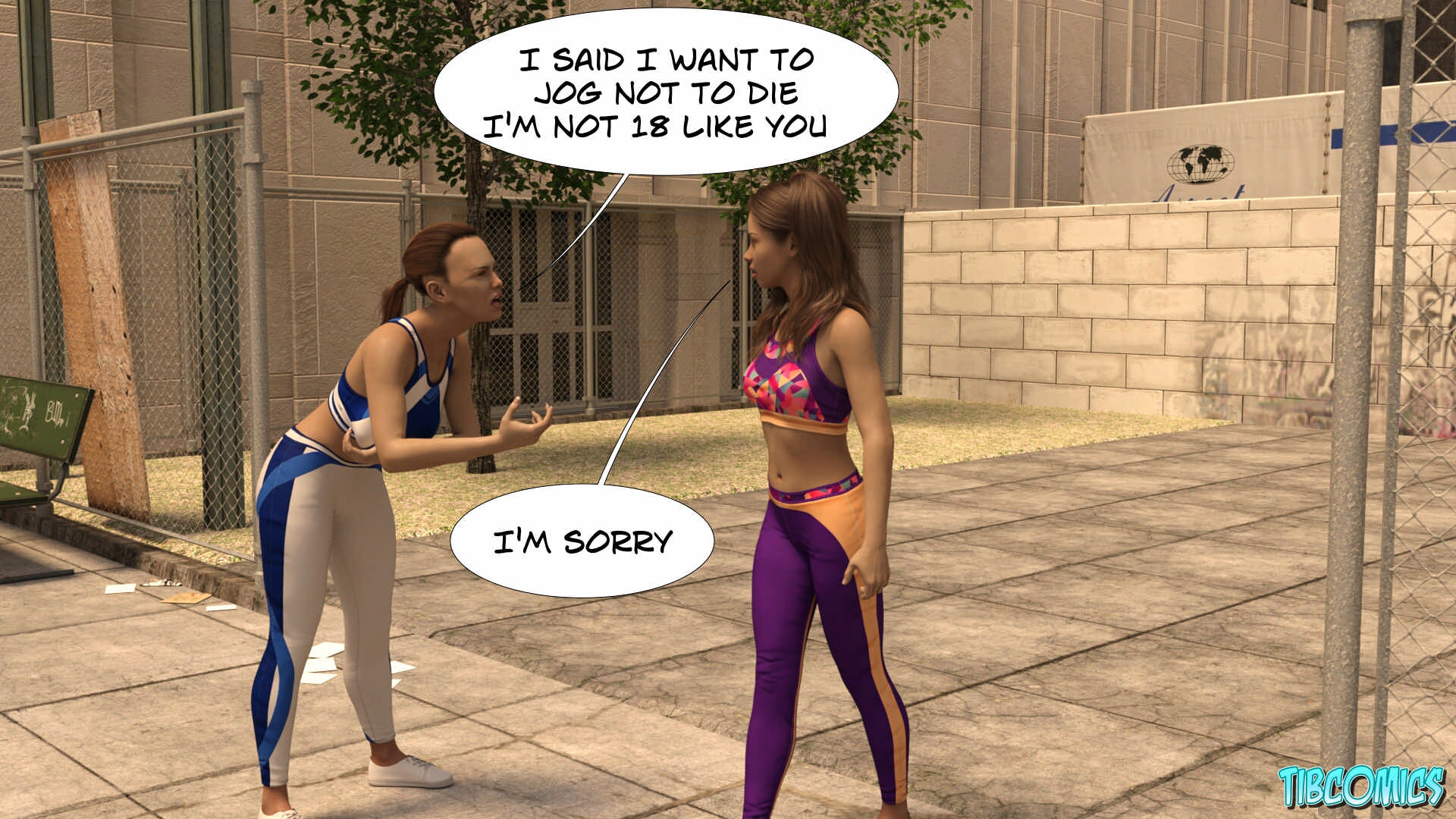A Little Sport with my Mom [Tibcomics], A Little Sport with my Mom, page 7 of 31
