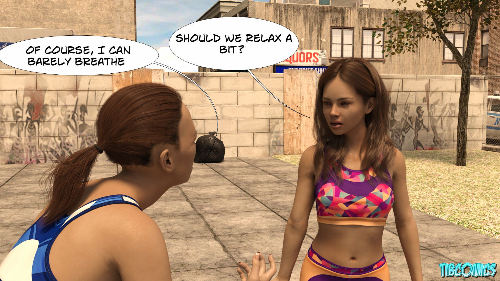 A Little Sport with my Mom [Tibcomics], A Little Sport with my Mom, page 8 of 31
