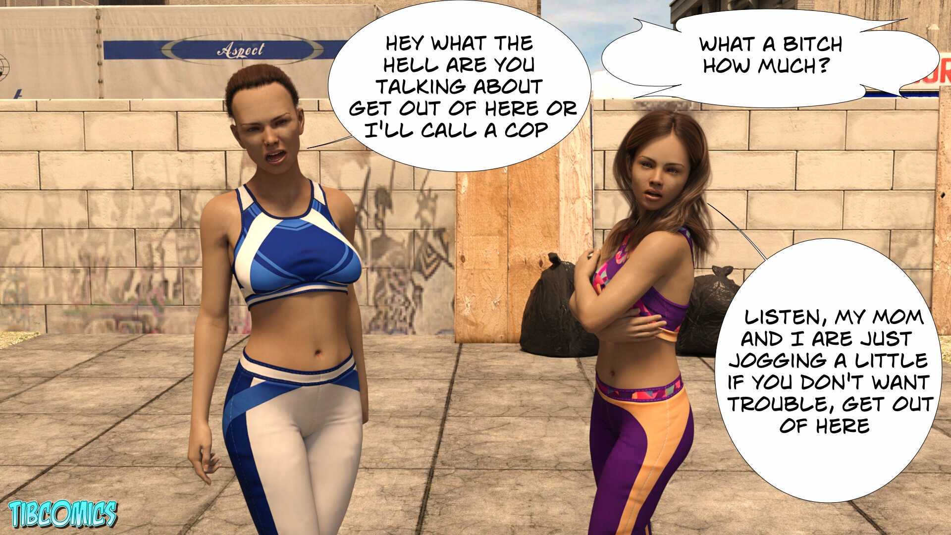 A Little Sport with my Mom [Tibcomics], A Little Sport with my Mom, page 9 of 31