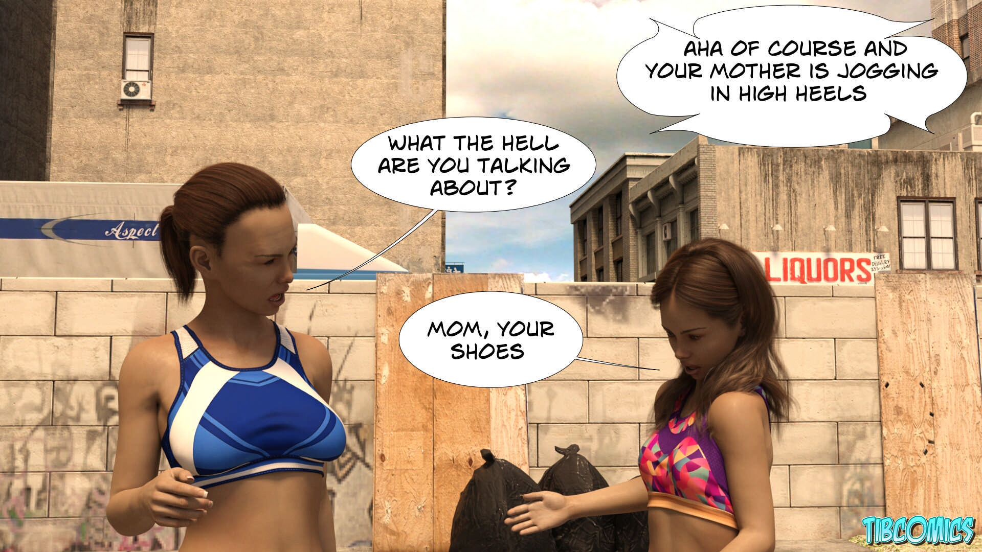 A Little Sport with my Mom [Tibcomics], A Little Sport with my Mom, page 10 of 31