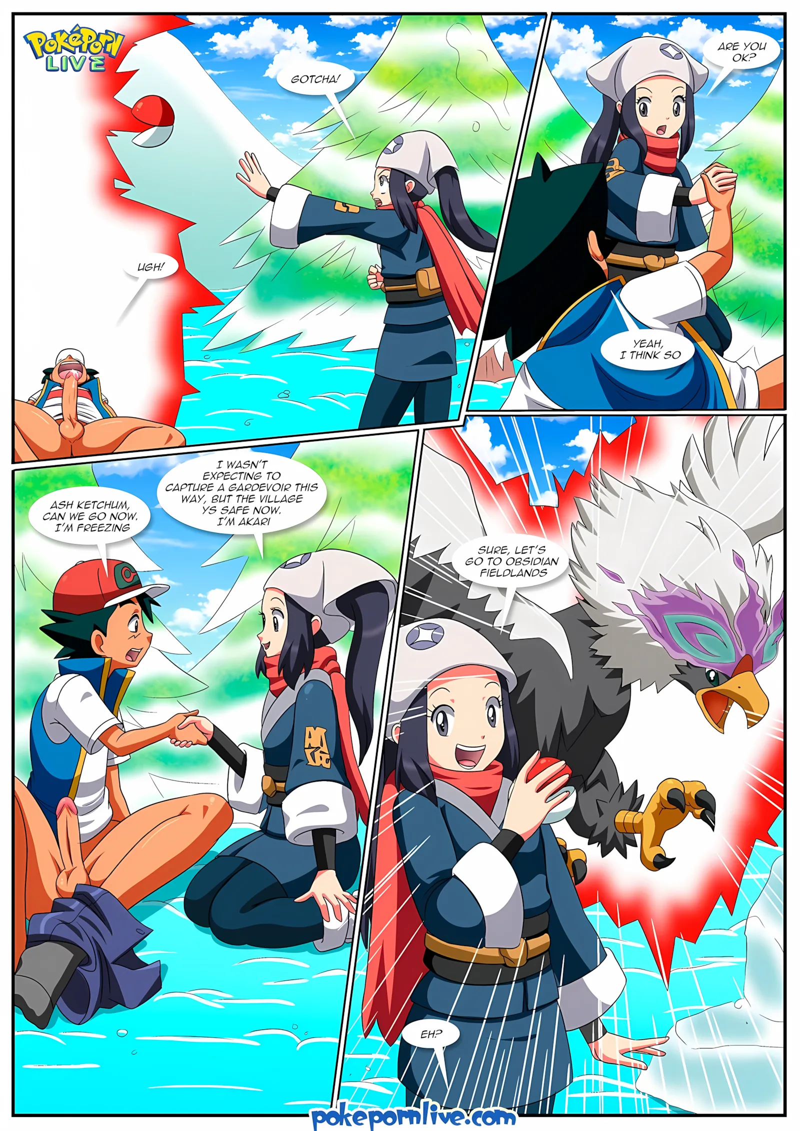 A Lover From The Future (Pokemon) [Palcomix], 1 . A Lover From The Future - (Pokemon) [Palcomix], page 9 of 19