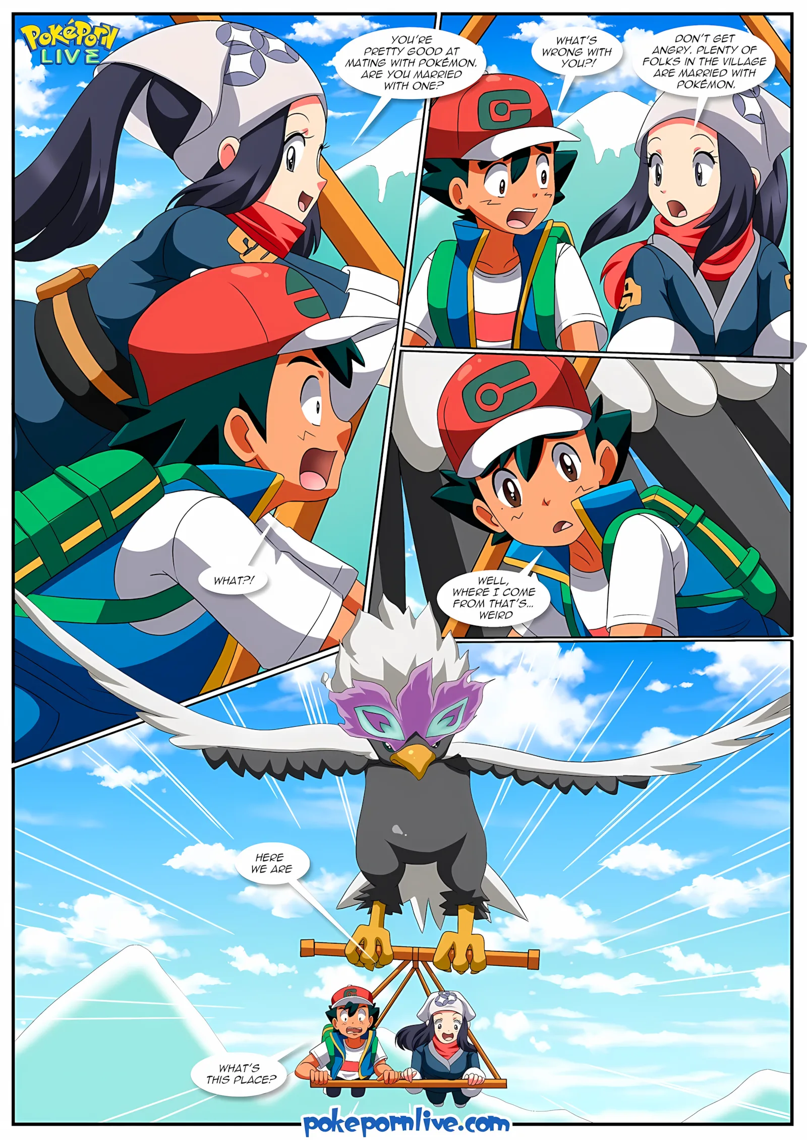 A Lover From The Future (Pokemon) [Palcomix], 1 . A Lover From The Future - (Pokemon) [Palcomix], page 10 of 19