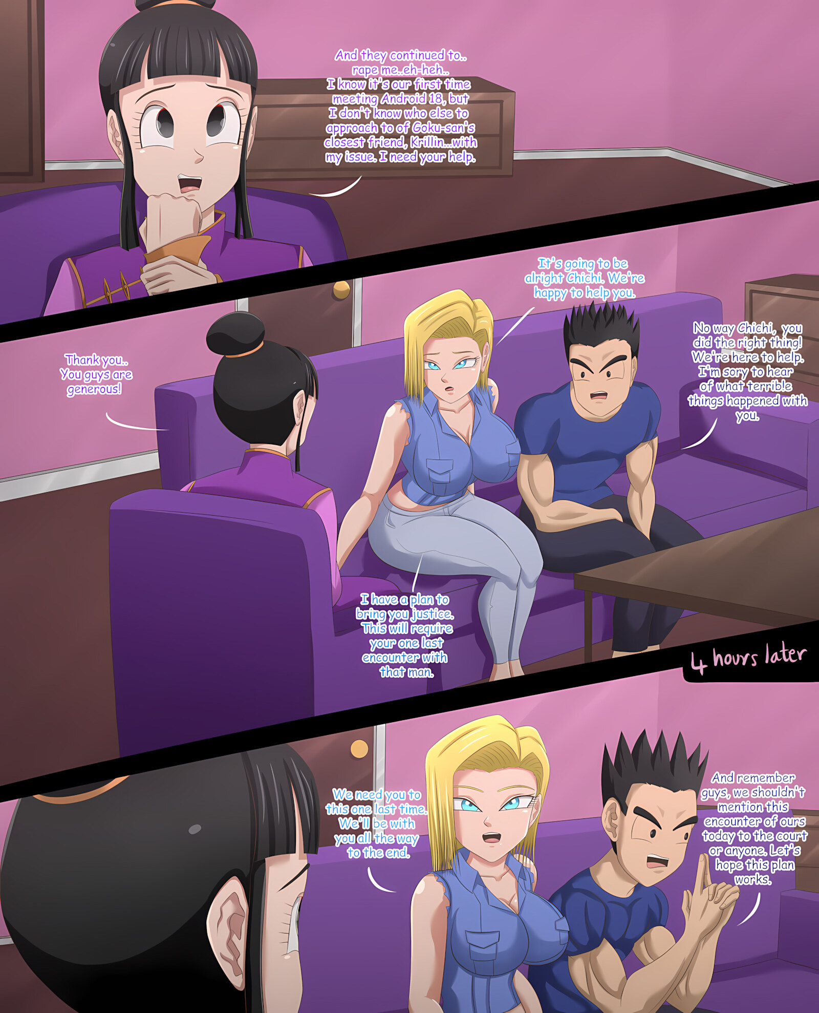 Chichi’s Unfortunate Fate (Dragon Ball Z) [Magnificent Sexy Gals], Chichi's Unfortunate Fate (Dragon Ball Z), page 34 of 37