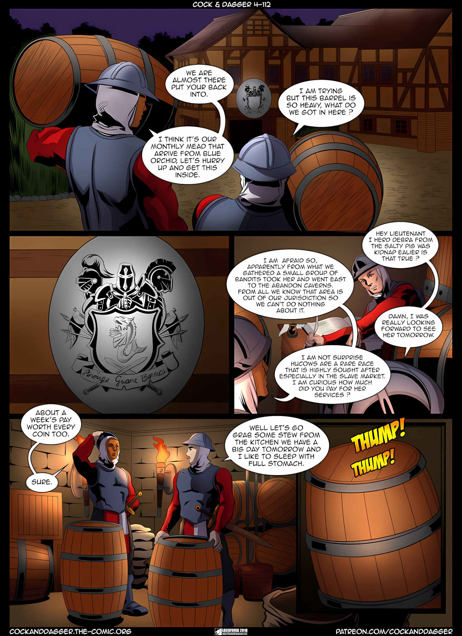 Cock & Dagger [Transmorpher D.D.S.], Cock & Dagger 4, page 5 of 11