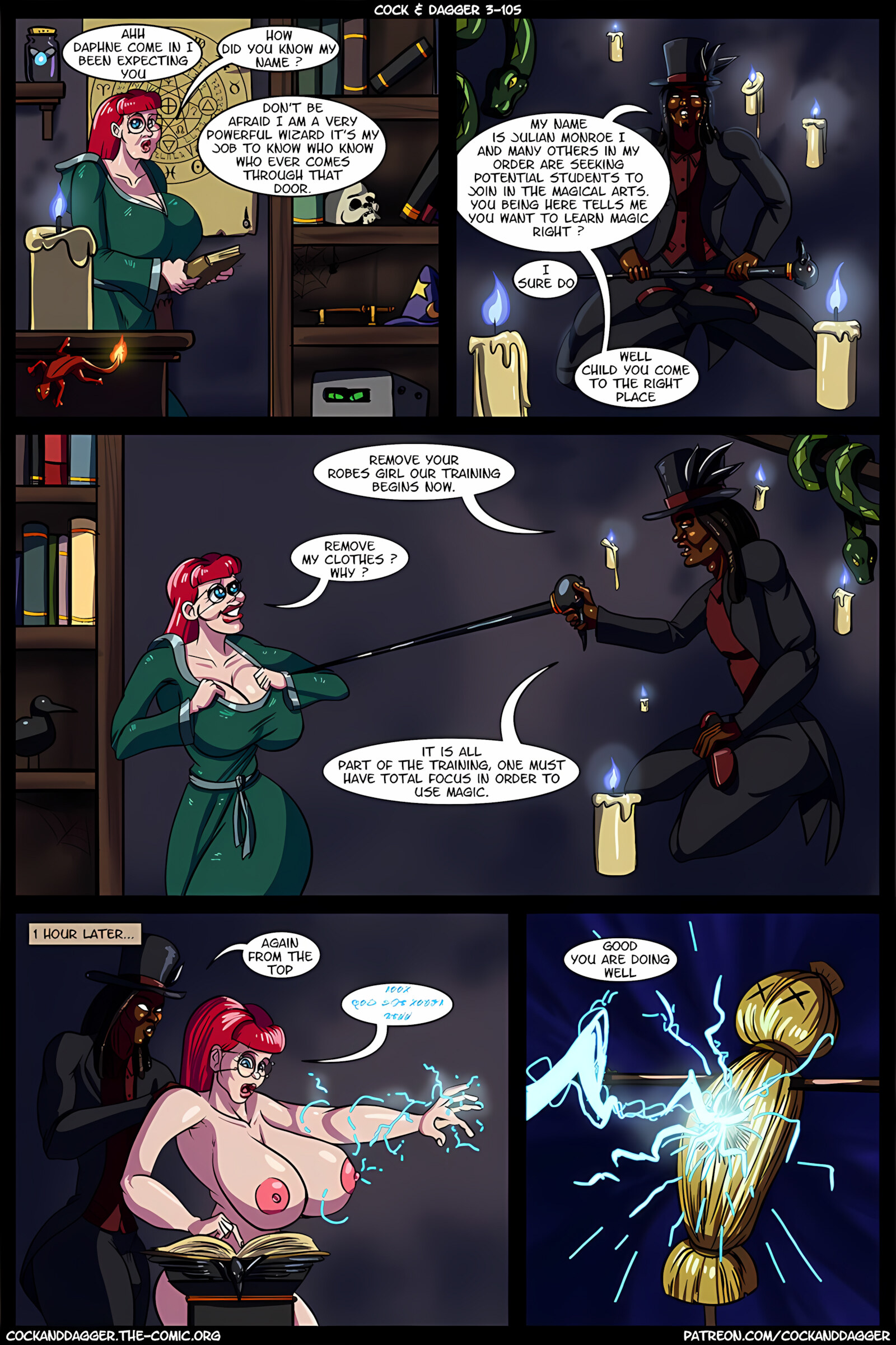 Cock & Dagger [Transmorpher D.D.S.], Cock & Dagger 3, page 34 of 37