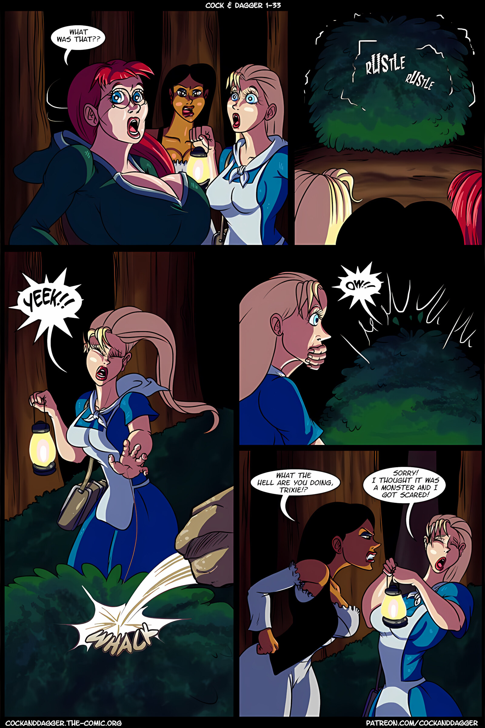 Cock & Dagger [Transmorpher D.D.S.], Cock & Dagger 1, page 34 of 36