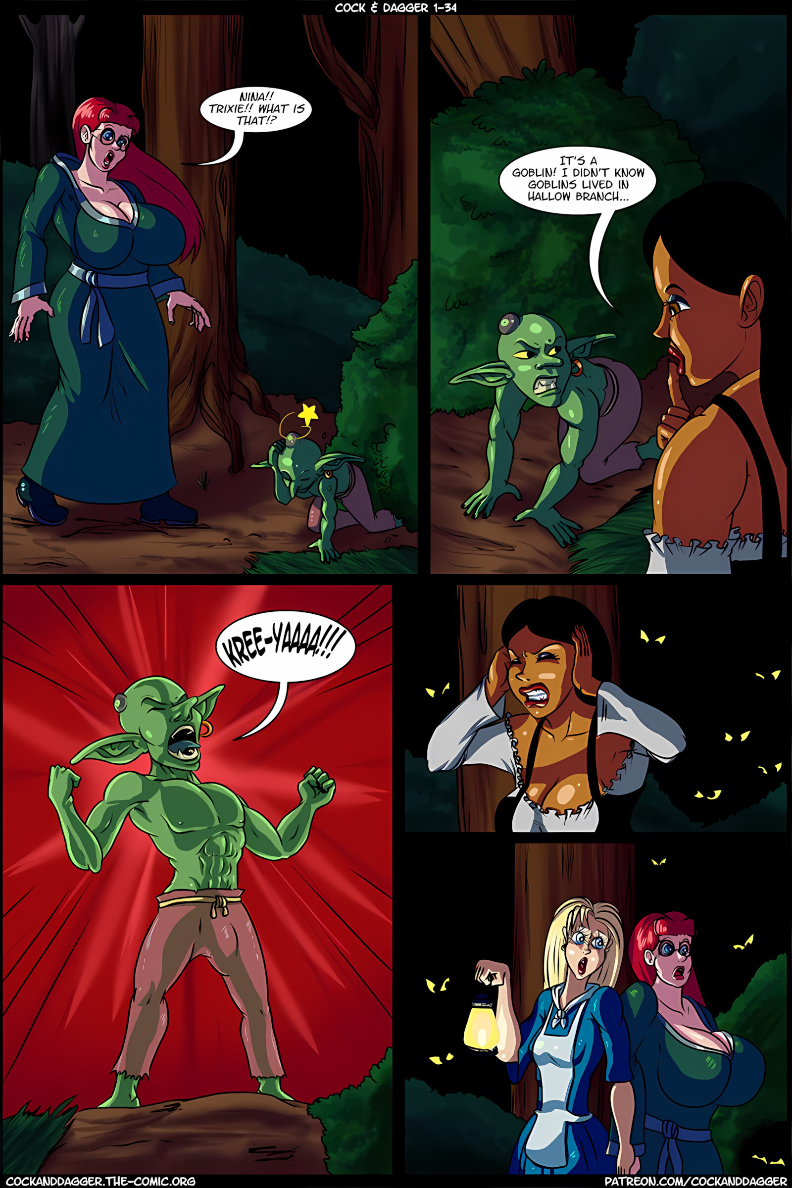 Cock & Dagger [Transmorpher D.D.S.], Cock & Dagger 1, page 35 of 36