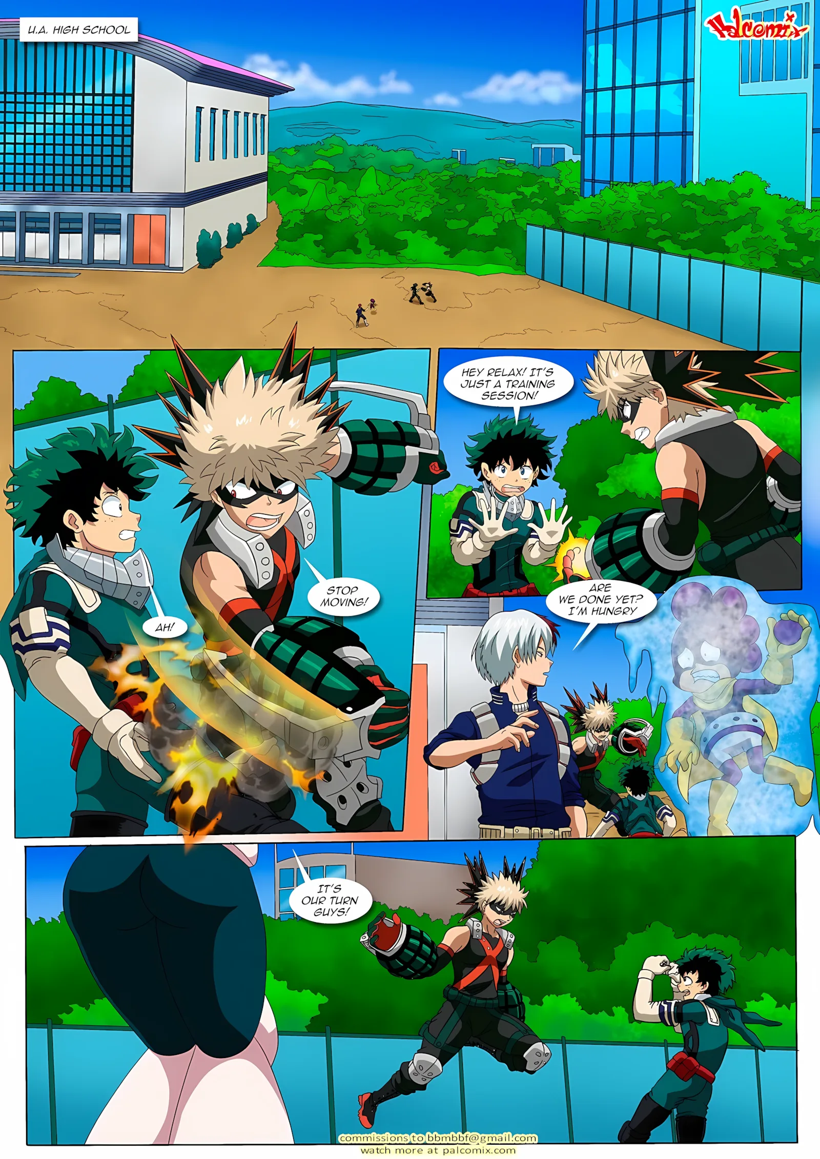 Cosmic Menace (My Hero Academia) [PalComix], 1 . Cosmic Menace - (My Hero Academia) [PalComix], page 2 of 34