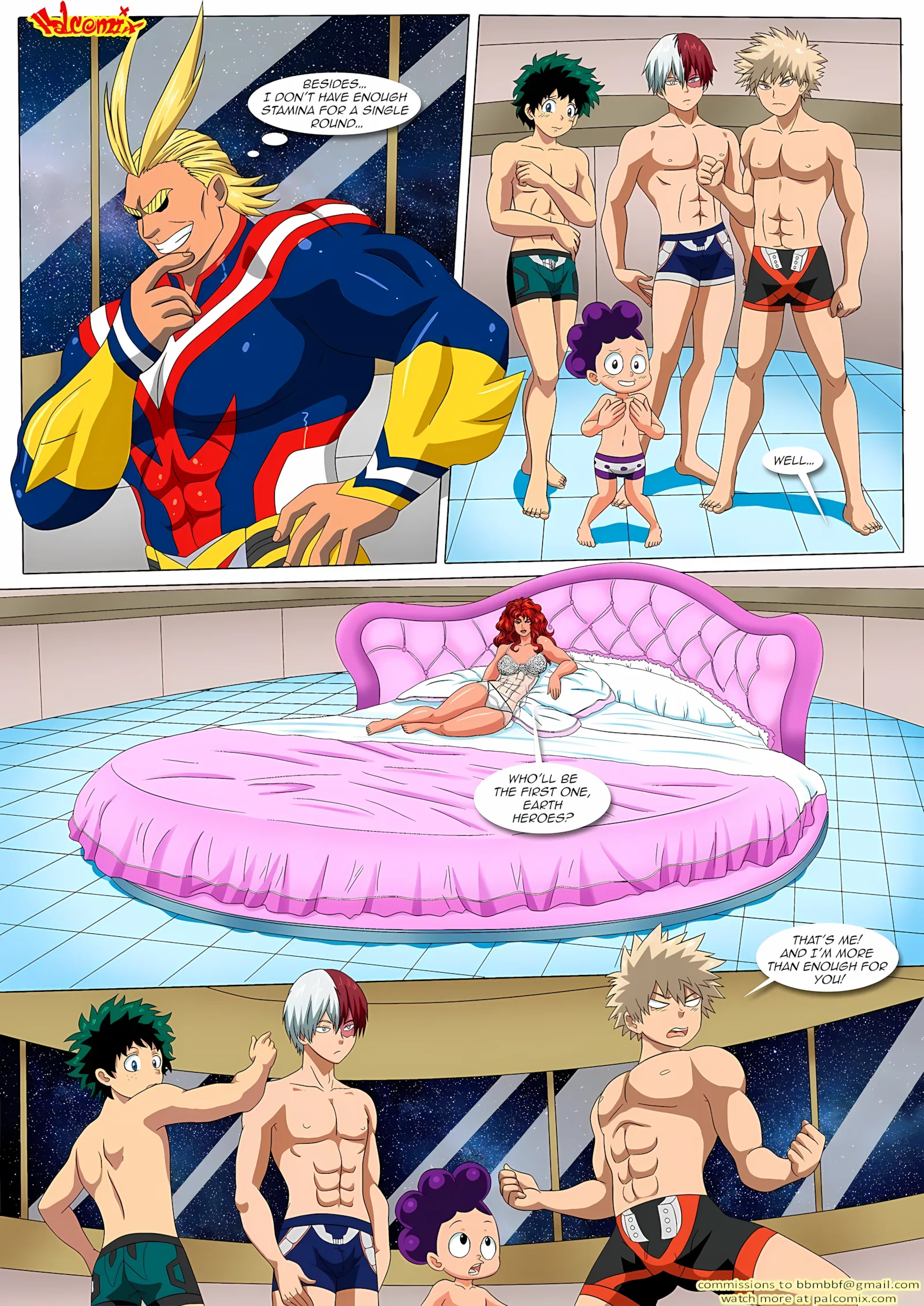 Cosmic Menace (My Hero Academia) [PalComix], 1 . Cosmic Menace - (My Hero Academia) [PalComix], page 9 of 34