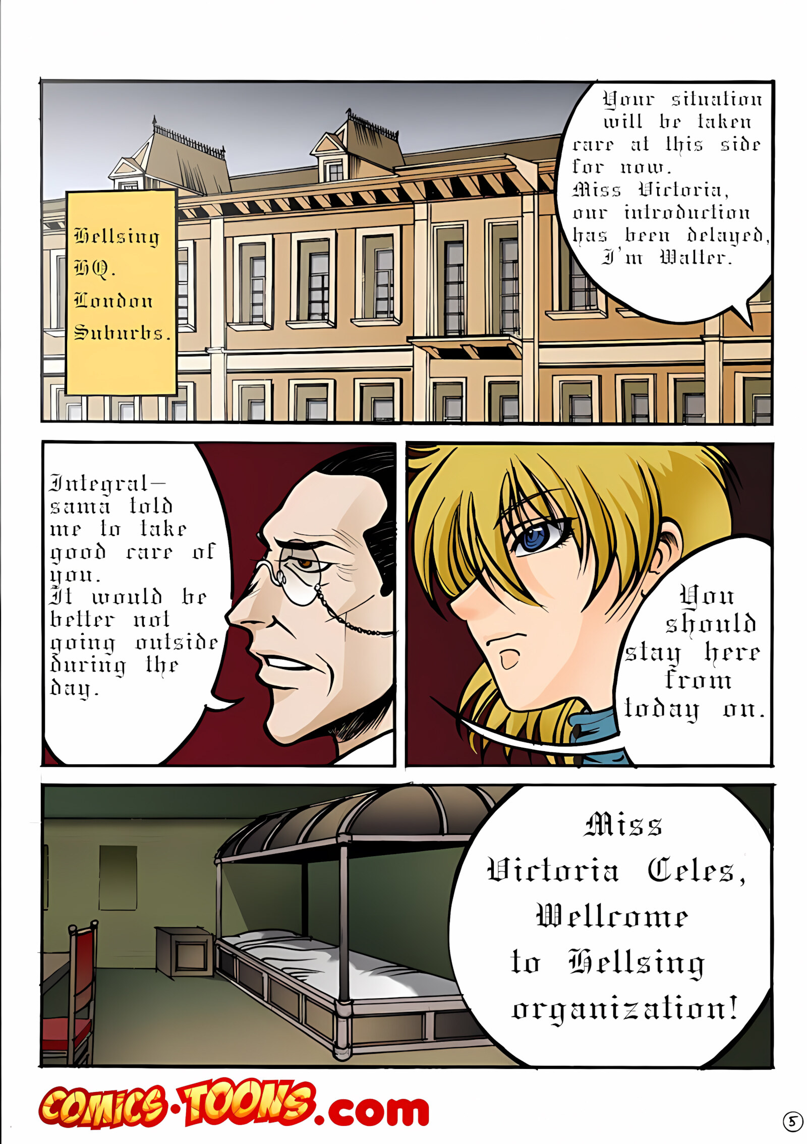 Crimson [Kisama], Crimson - Walter X Victoria, page 6 of 25