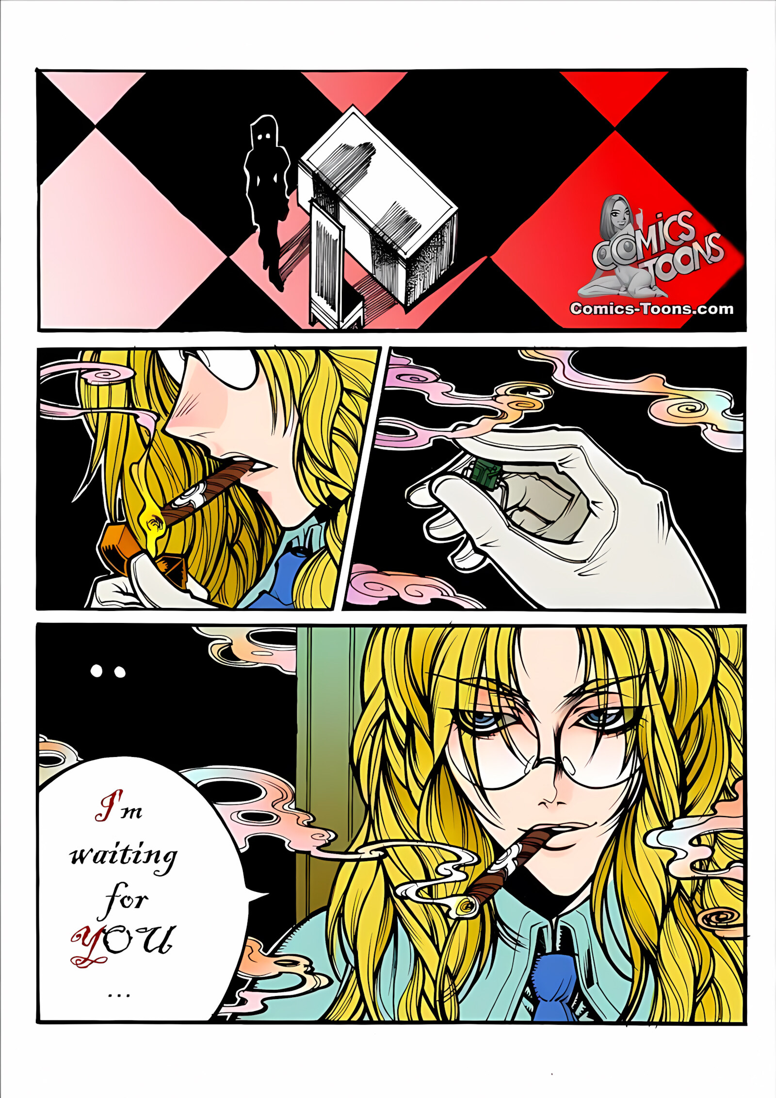 Crimson [Kisama], Crimson - Alucard X Integra, page 2 of 19