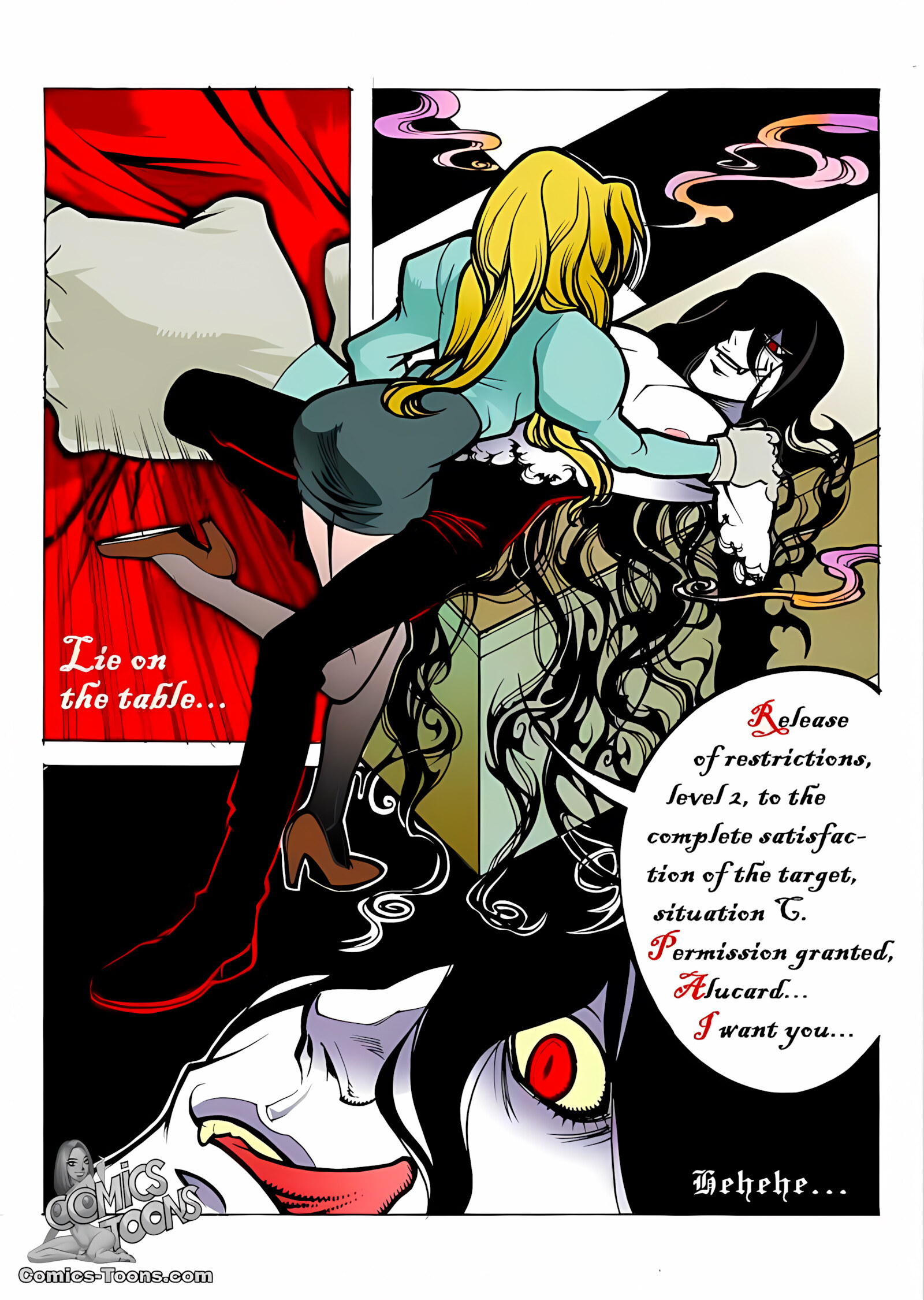 Crimson [Kisama], Crimson - Alucard X Integra, page 6 of 19