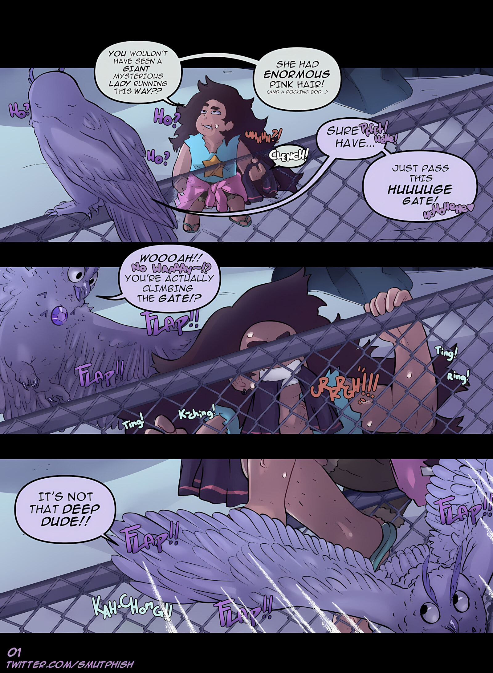 Cristal Com Universe [SmutPhish], Cristal Com Universe, page 3 of 7