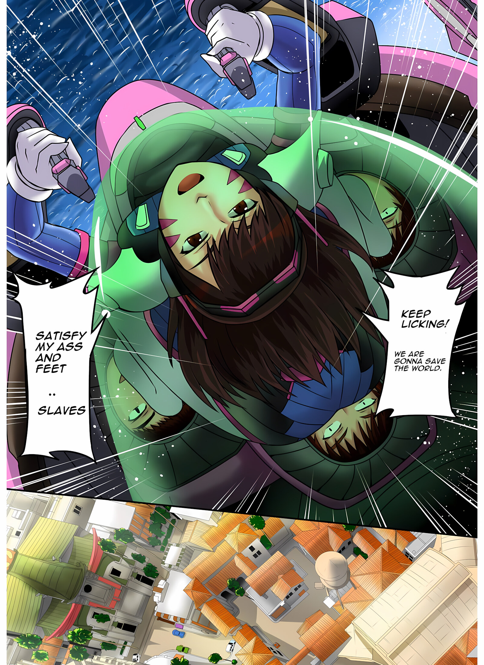 D.Va’s Slaves [Doujinsak], D.Va's Slaves, page 6 of 8