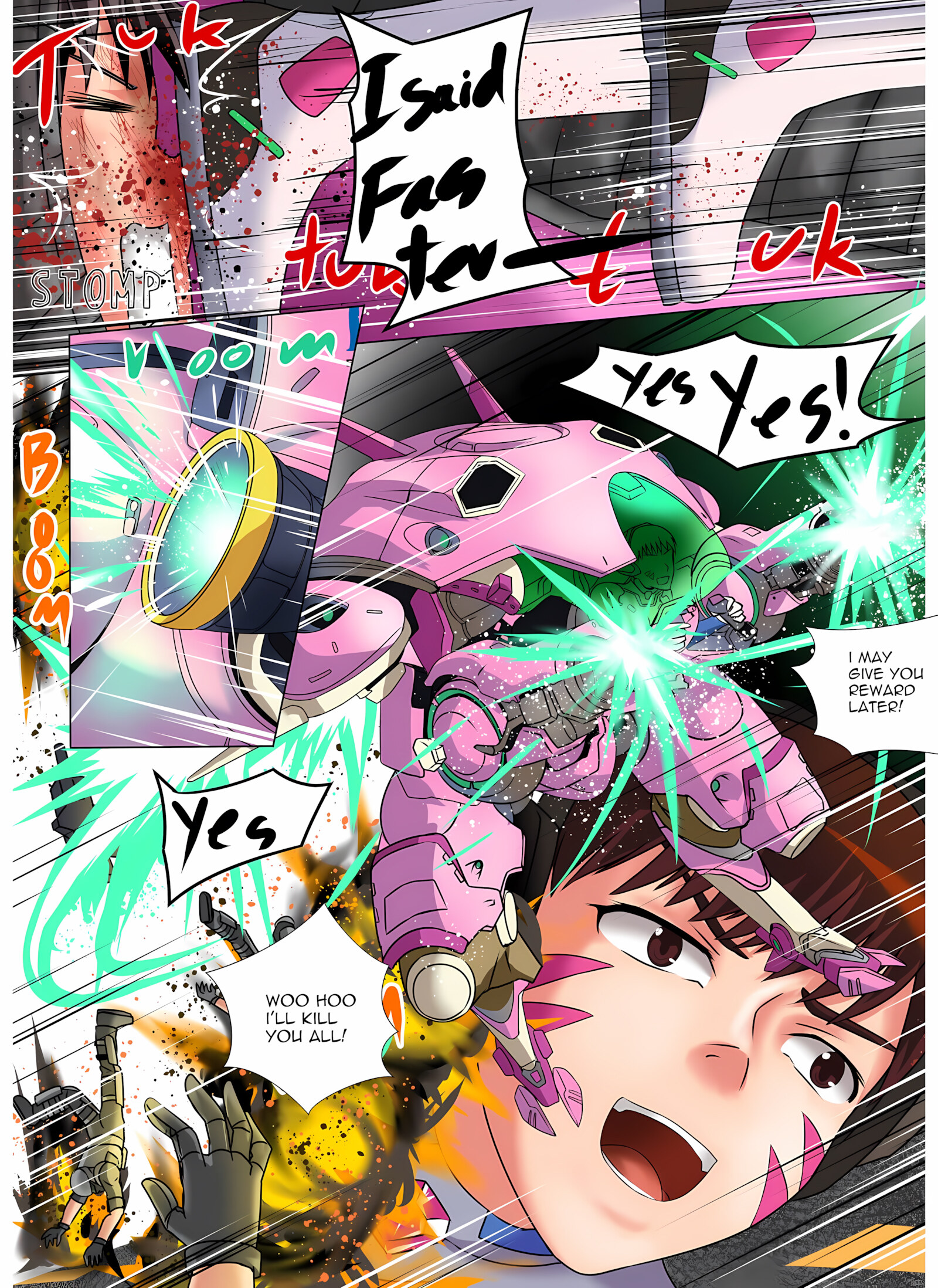 D.Va’s Slaves [Doujinsak], D.Va's Slaves, page 8 of 8