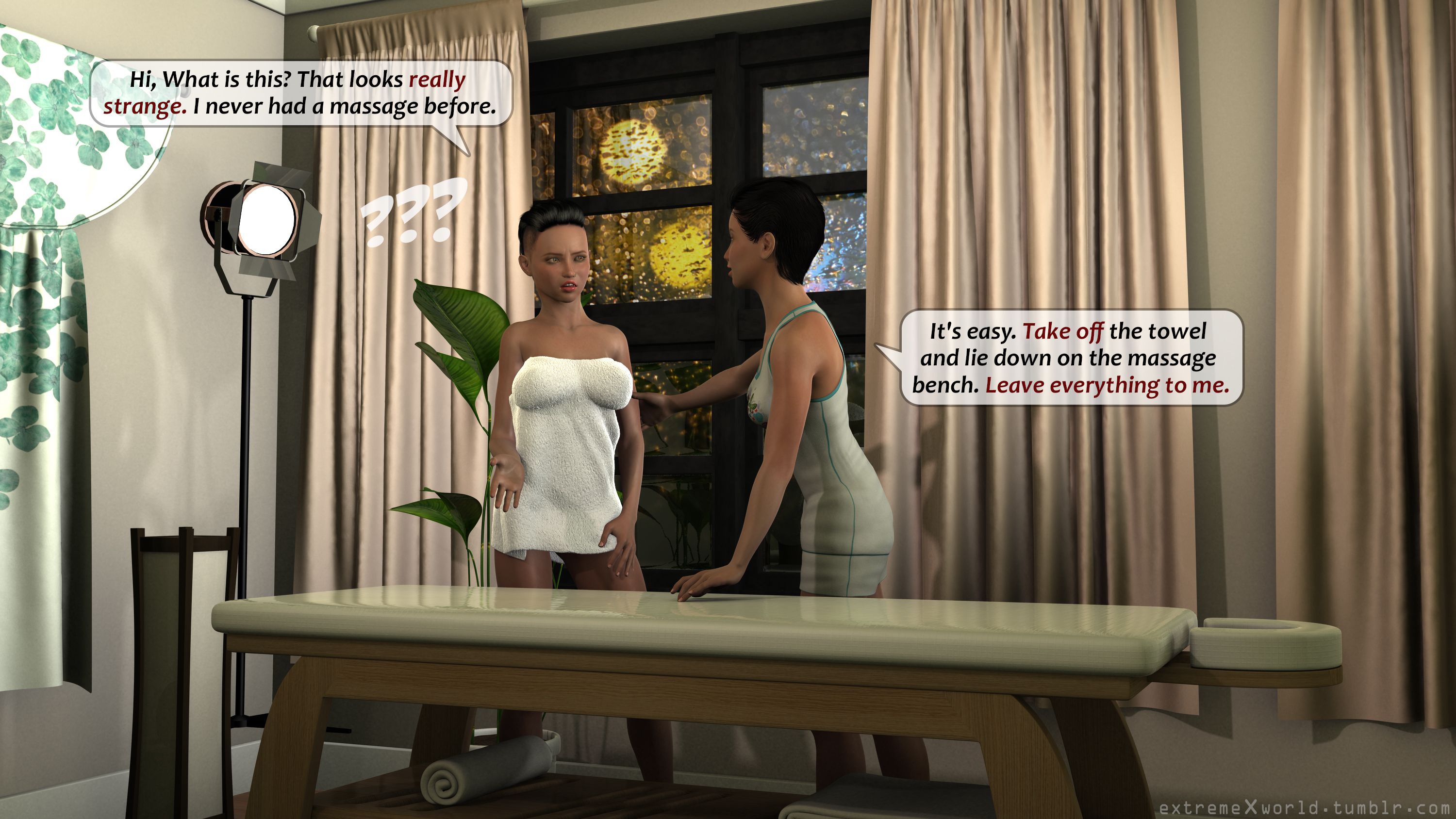 Dangerous Massage [ExtremeXWorld], Dangerous Massage, page 2 of 61