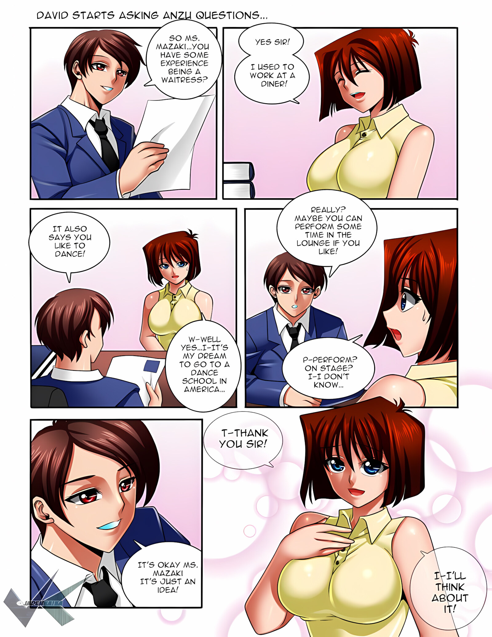 Daveyboysmith Manga [JadenKaiba], Daveyboysmith Manga, page 4 of 24