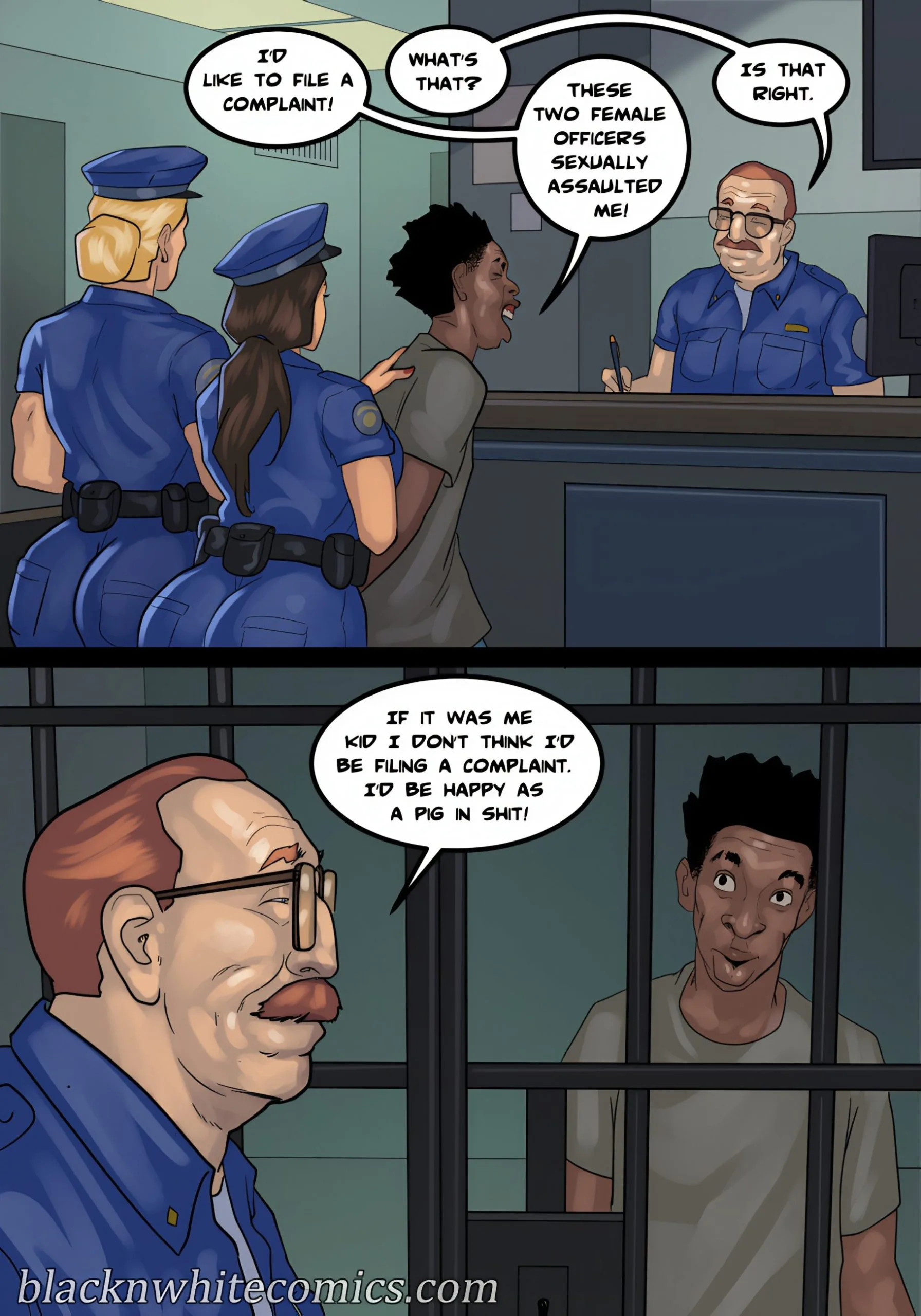 Detention [Yair], 4 . Fuck 12 - Part 4 [BlackNWhiteComics], page 70 of 144