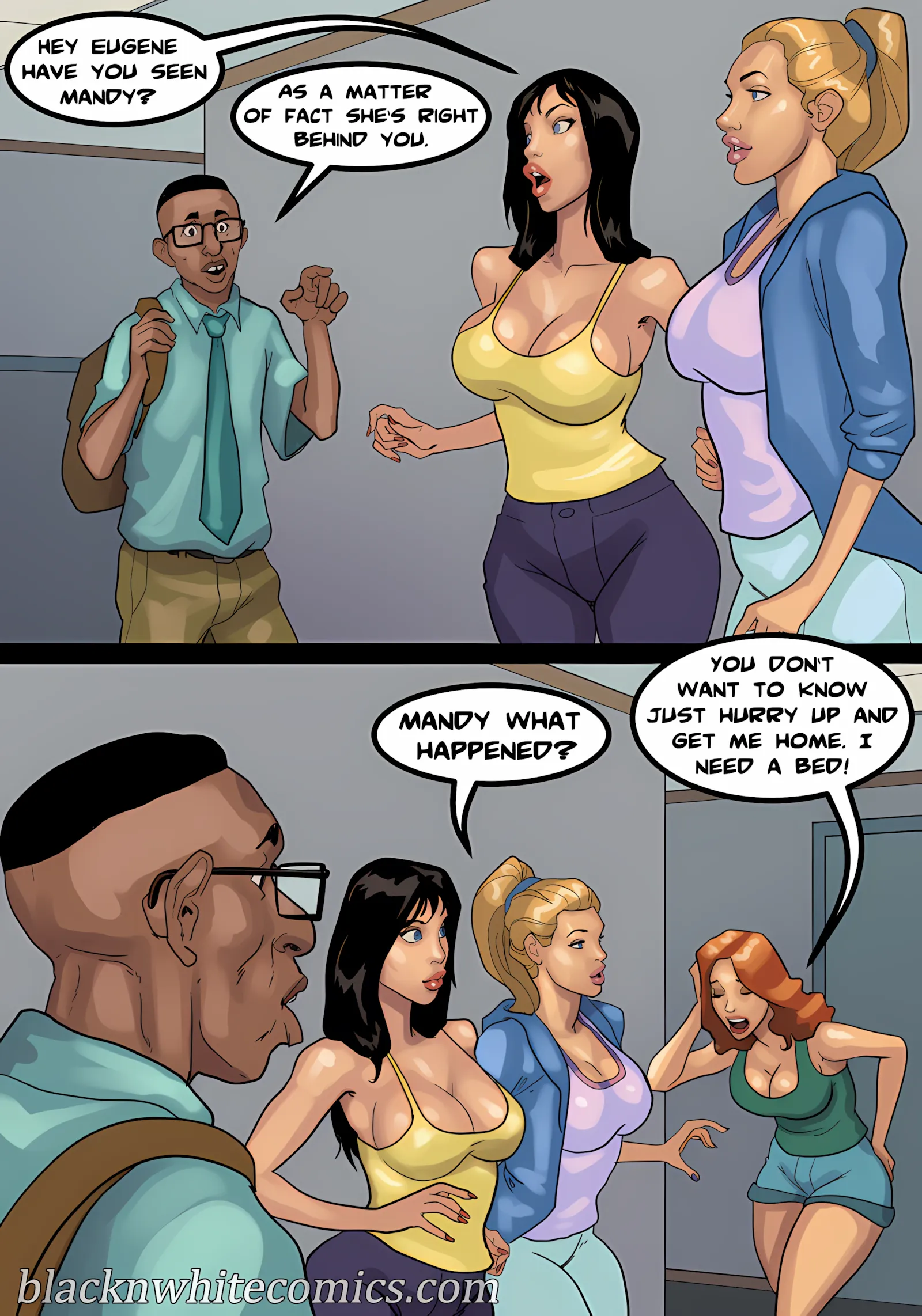 Detention [Yair], 3 . Detention - Part 3 [BlackNWhiteComics], page 180 of 181