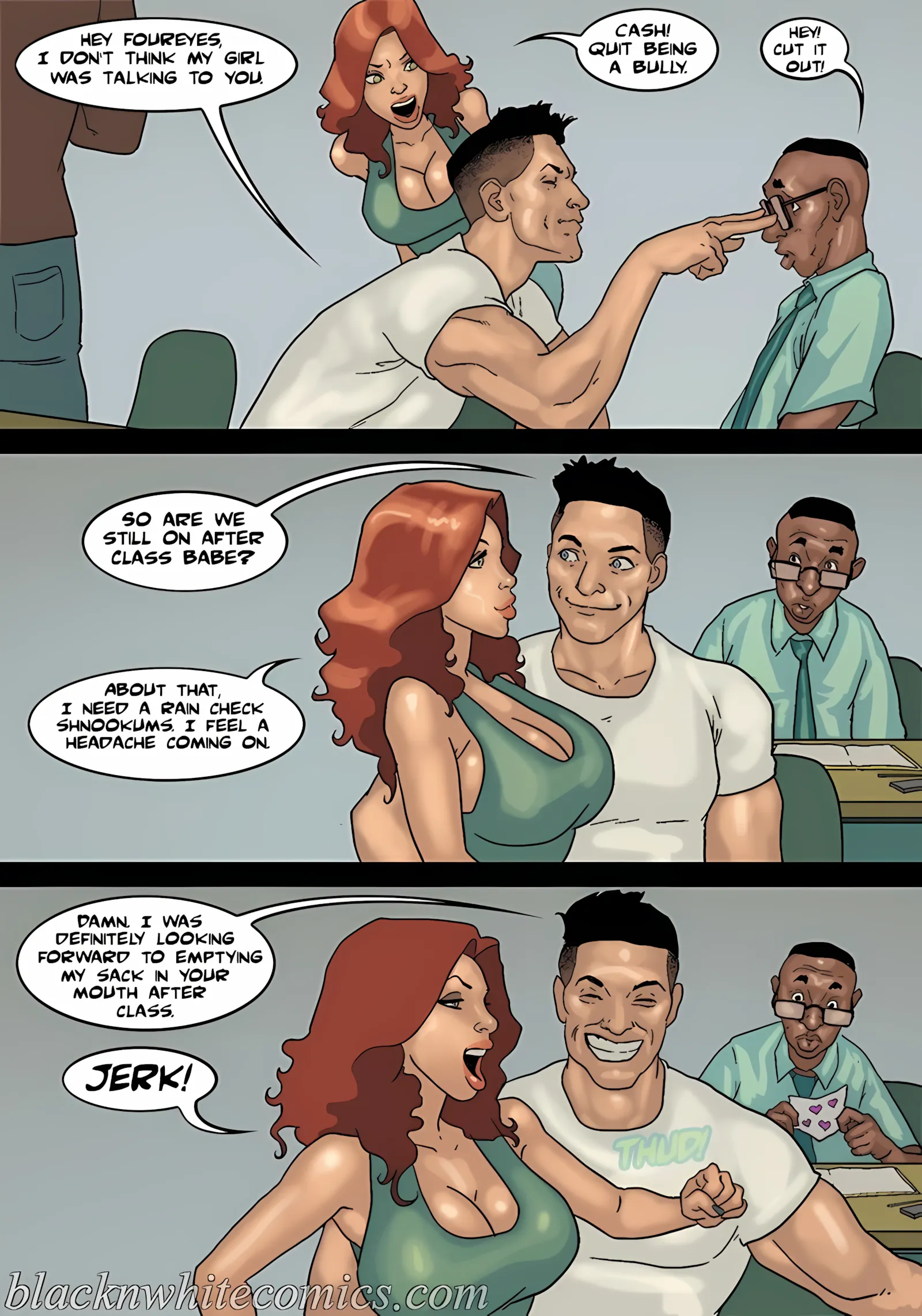 Detention [Yair], 3 . Detention - Part 3 [BlackNWhiteComics], page 7 of 181