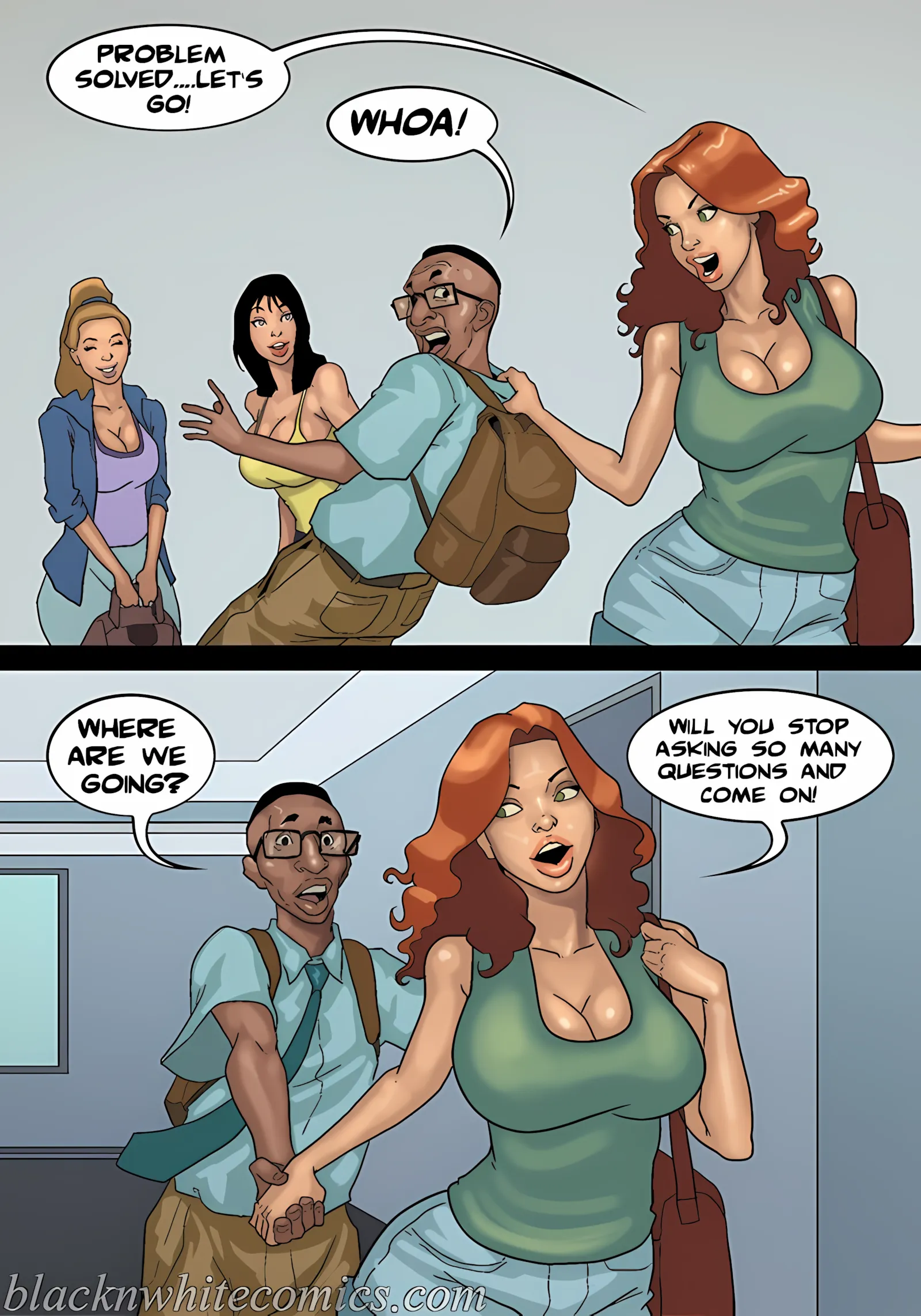 Detention [Yair], 3 . Detention - Part 3 [BlackNWhiteComics], page 10 of 181