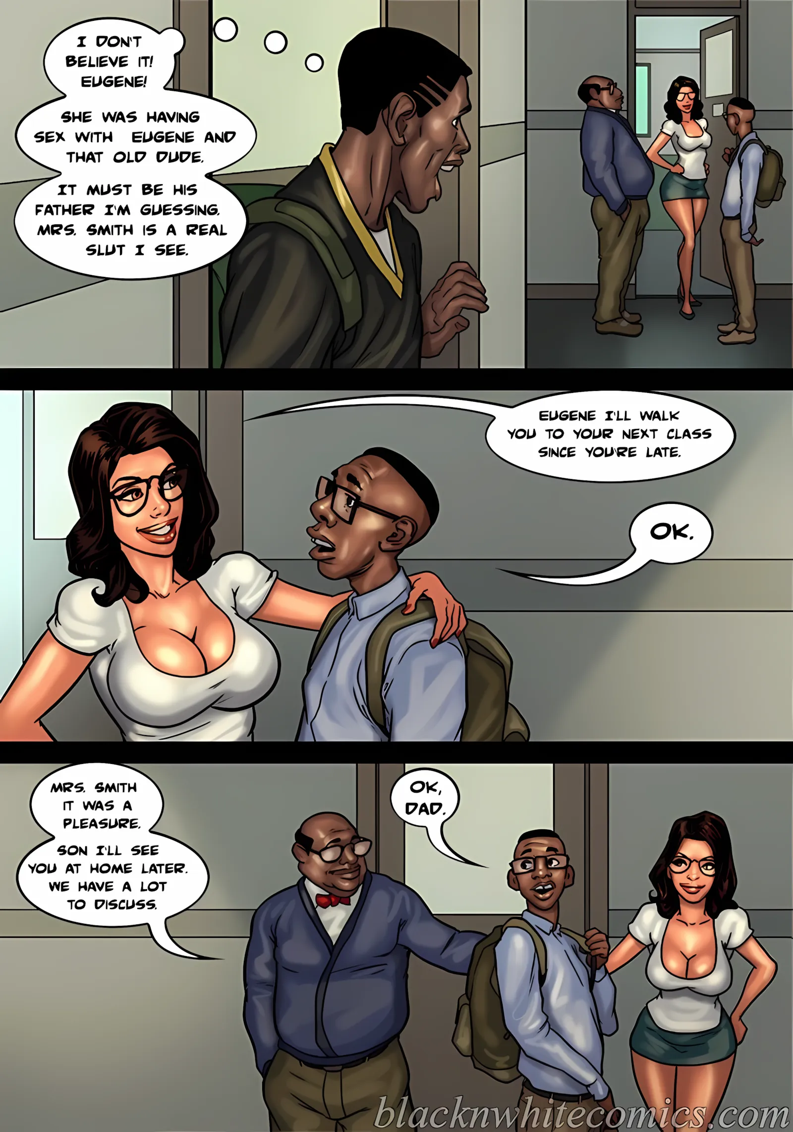 Detention [Yair], 2 . Detention - Part 2 [BlackNWhiteComics], page 52 of 59